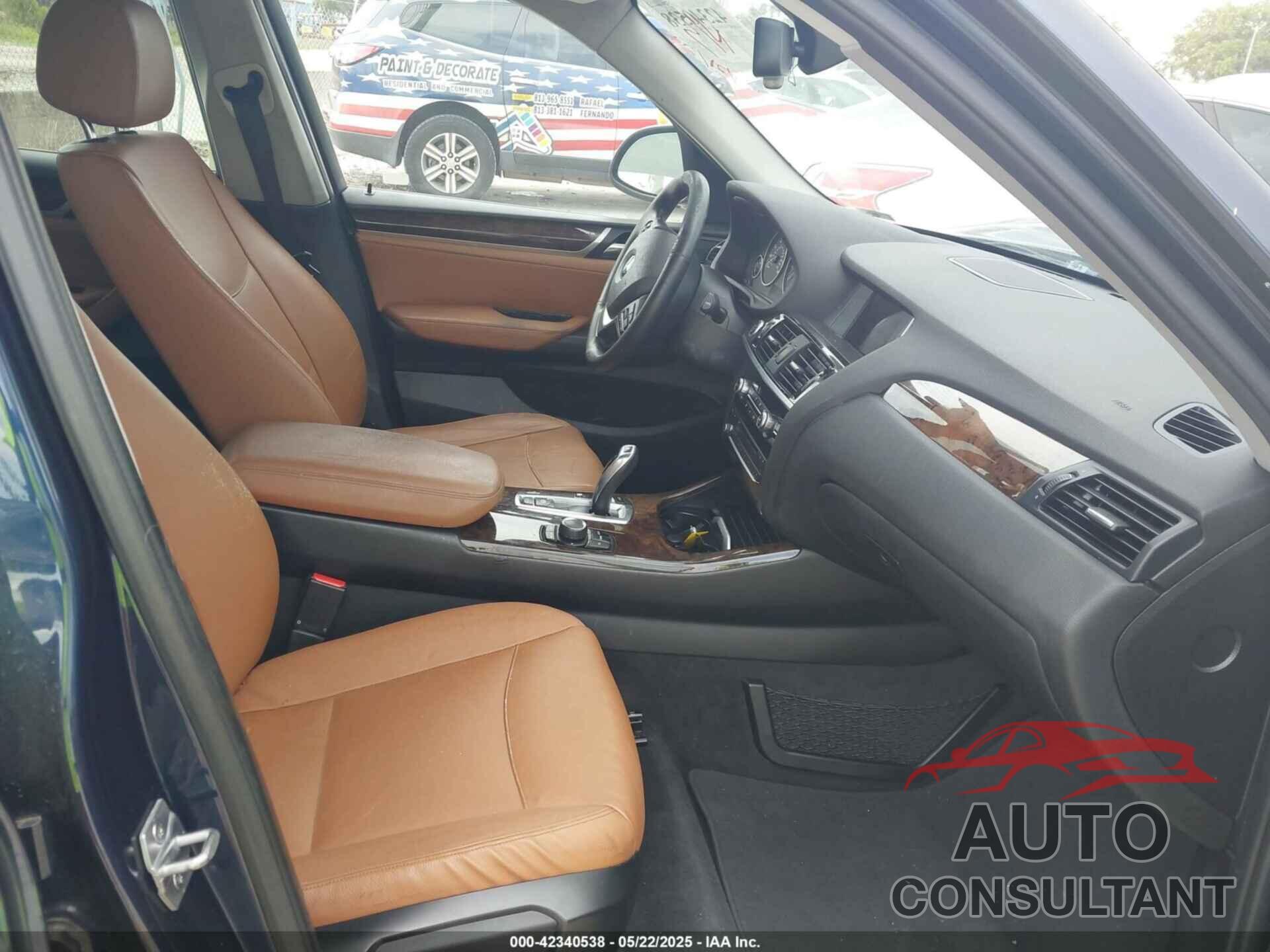 BMW X3 2016 - 5UXWZ7C58G0M83746