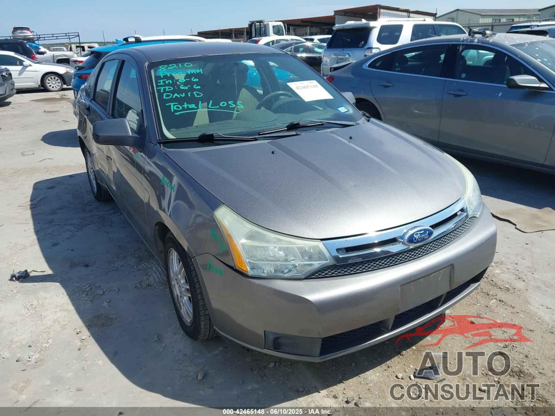 FORD FOCUS 2011 - 1FAHP3FNXBW112068