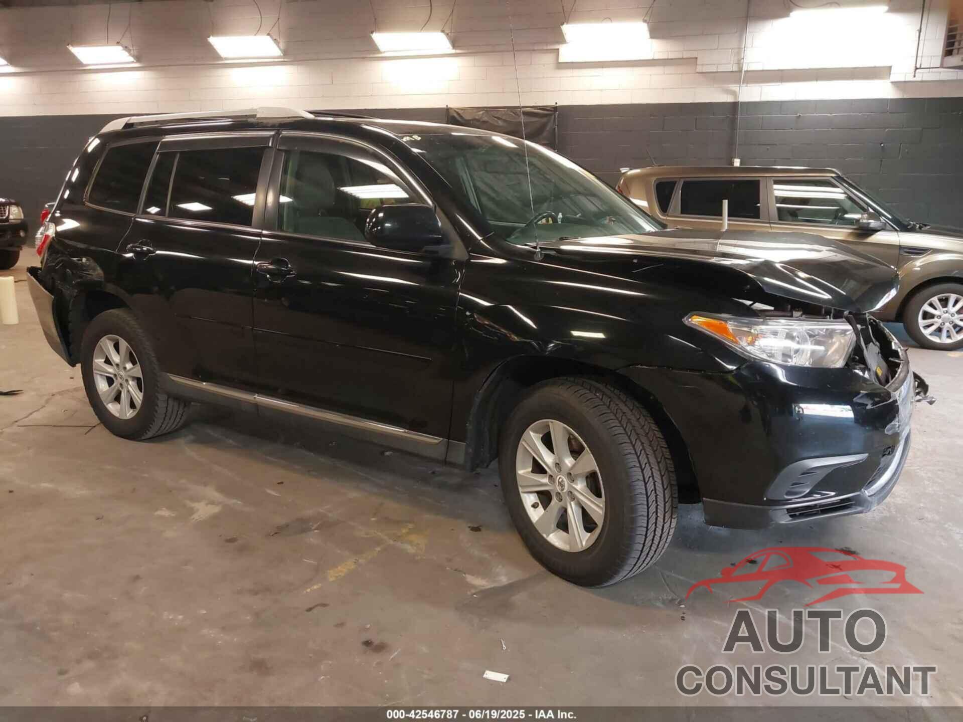 TOYOTA HIGHLANDER 2012 - 5TDBK3EH2CS119642