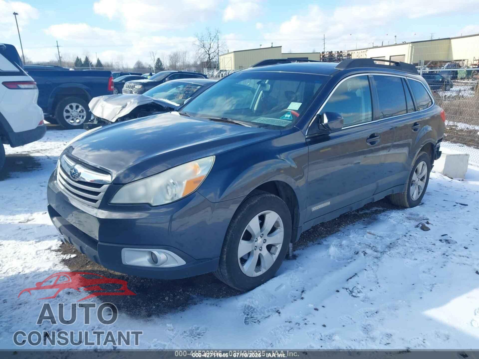 SUBARU OUTBACK 2011 - 4S4BRBHC6B3341182