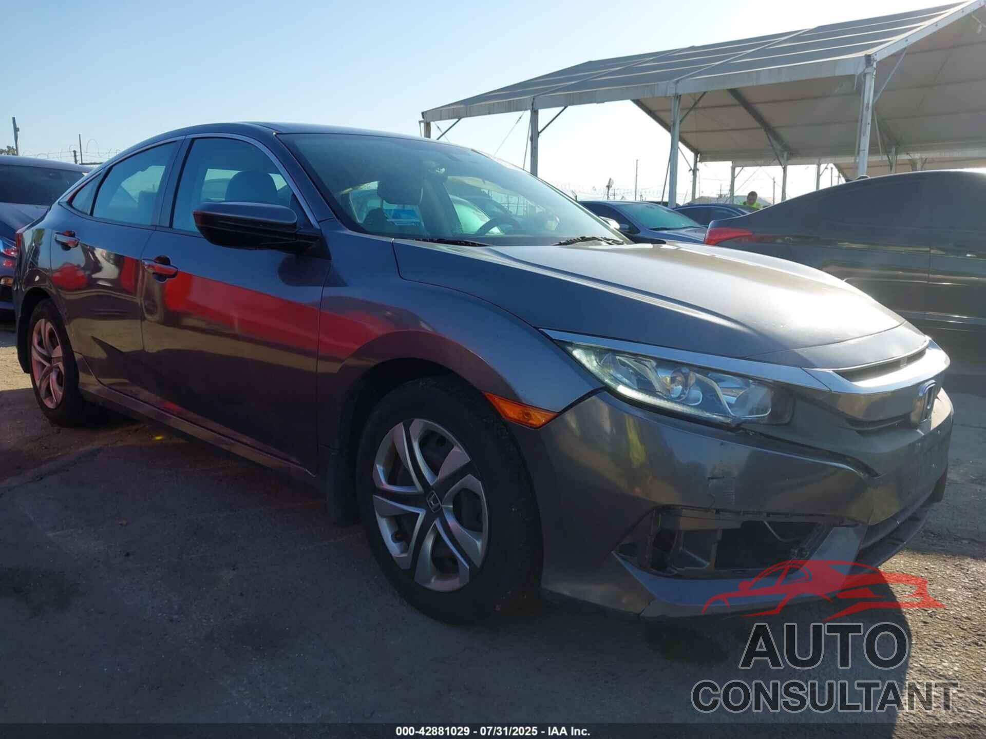 HONDA CIVIC 2016 - 2HGFC2F54GH564130