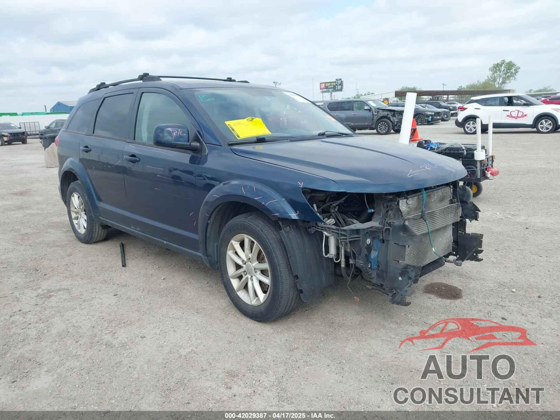 DODGE JOURNEY 2015 - 3C4PDCBG6FT744034