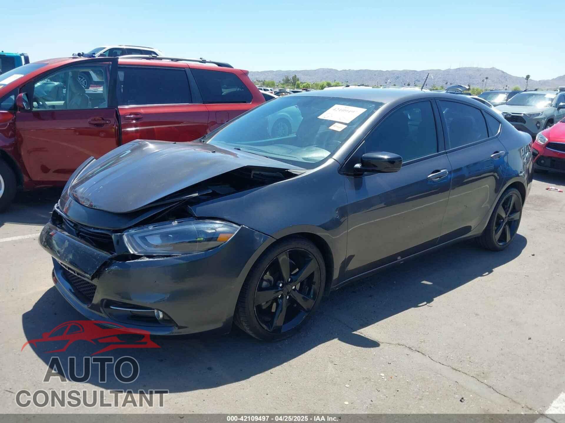 DODGE DART 2014 - 1C3CDFBB8ED866357