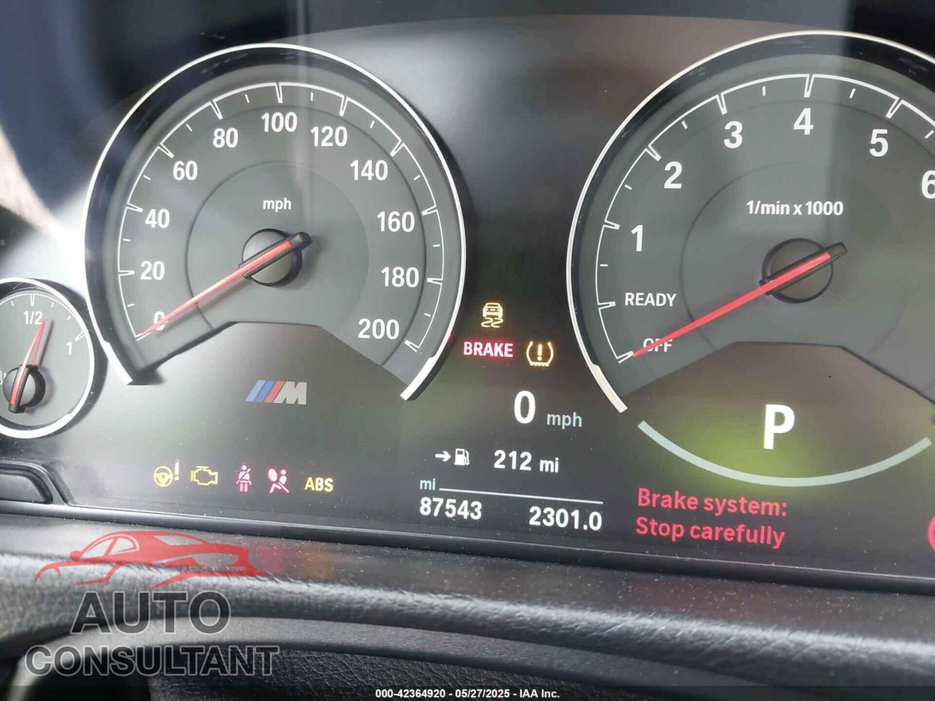 BMW M3 2017 - WBS8M9C31H5G85413