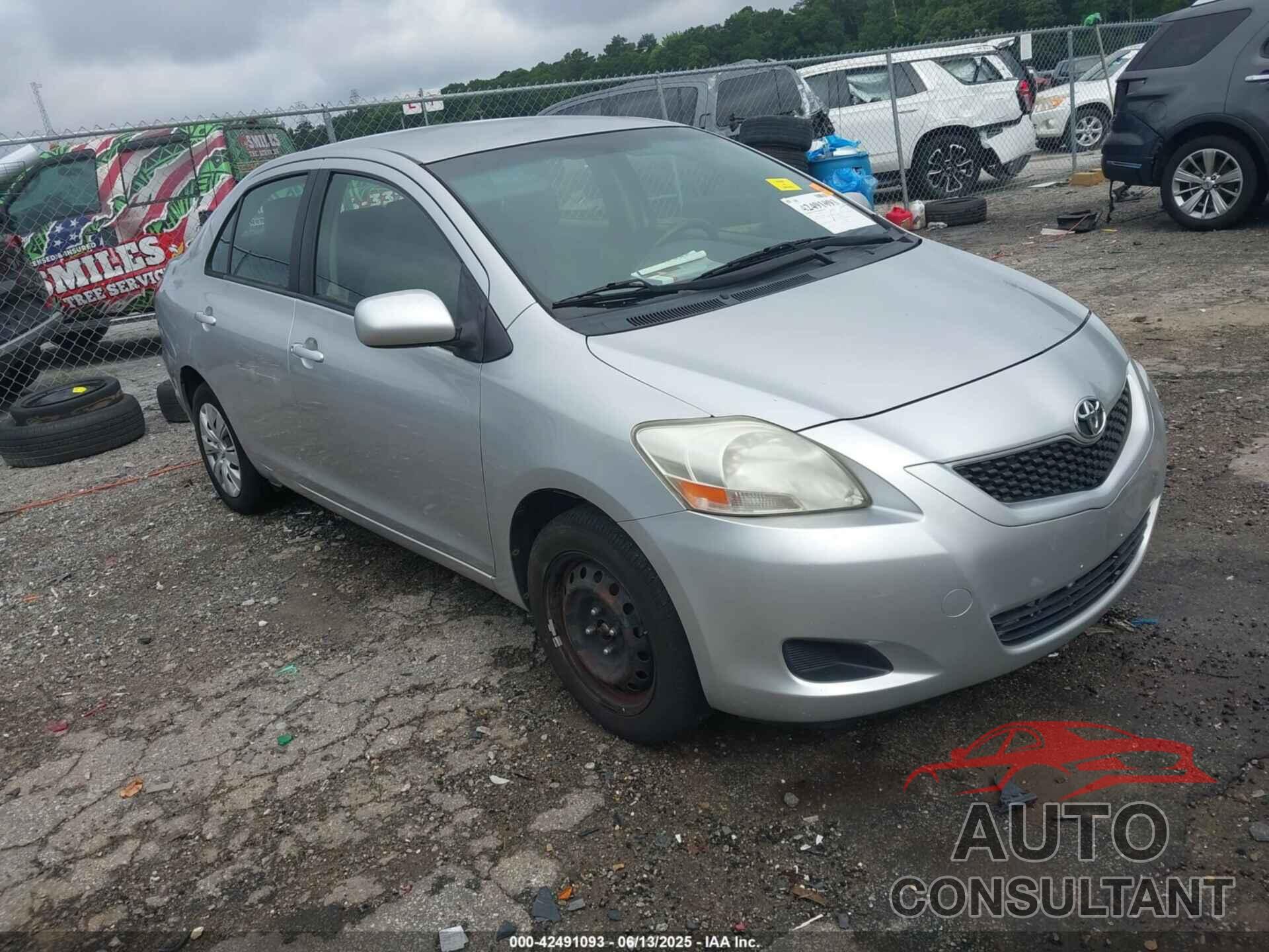 TOYOTA YARIS 2012 - JTDBT4K33CL018087
