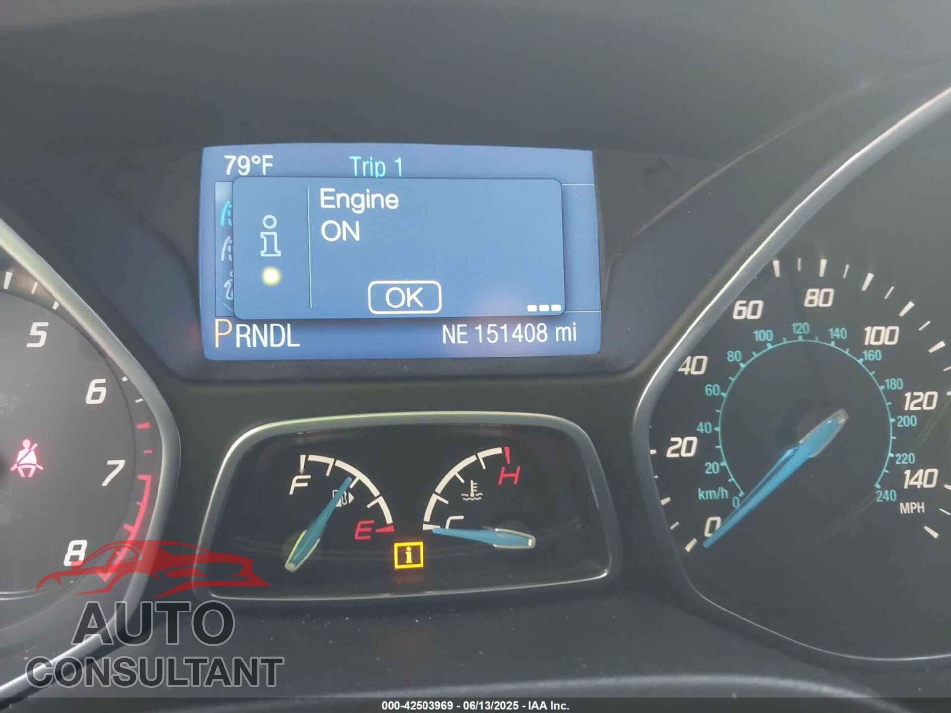 FORD FOCUS 2014 - 1FADP3F22EL359725