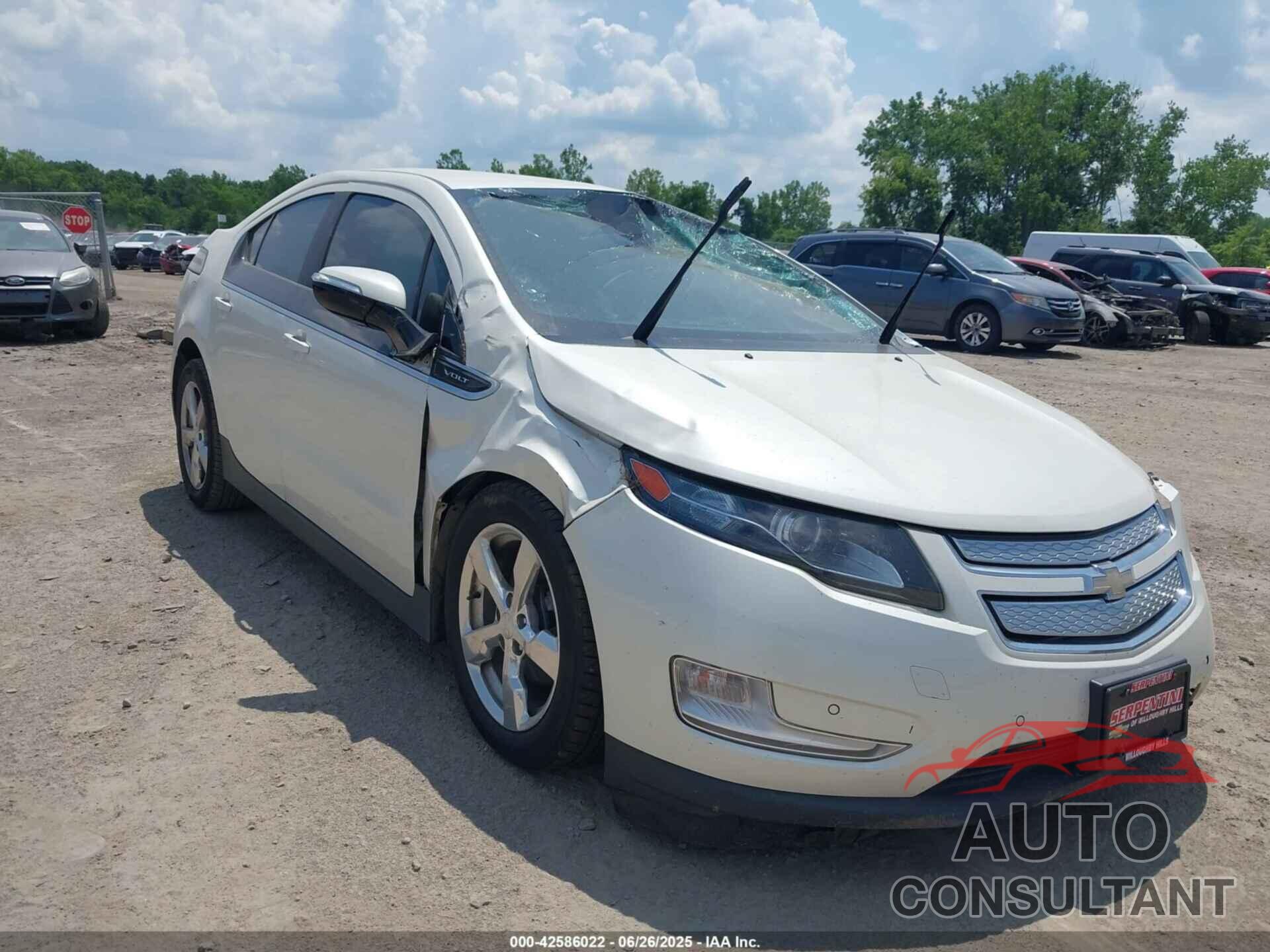 CHEVROLET VOLT 2013 - 1G1RB6E47DU145320