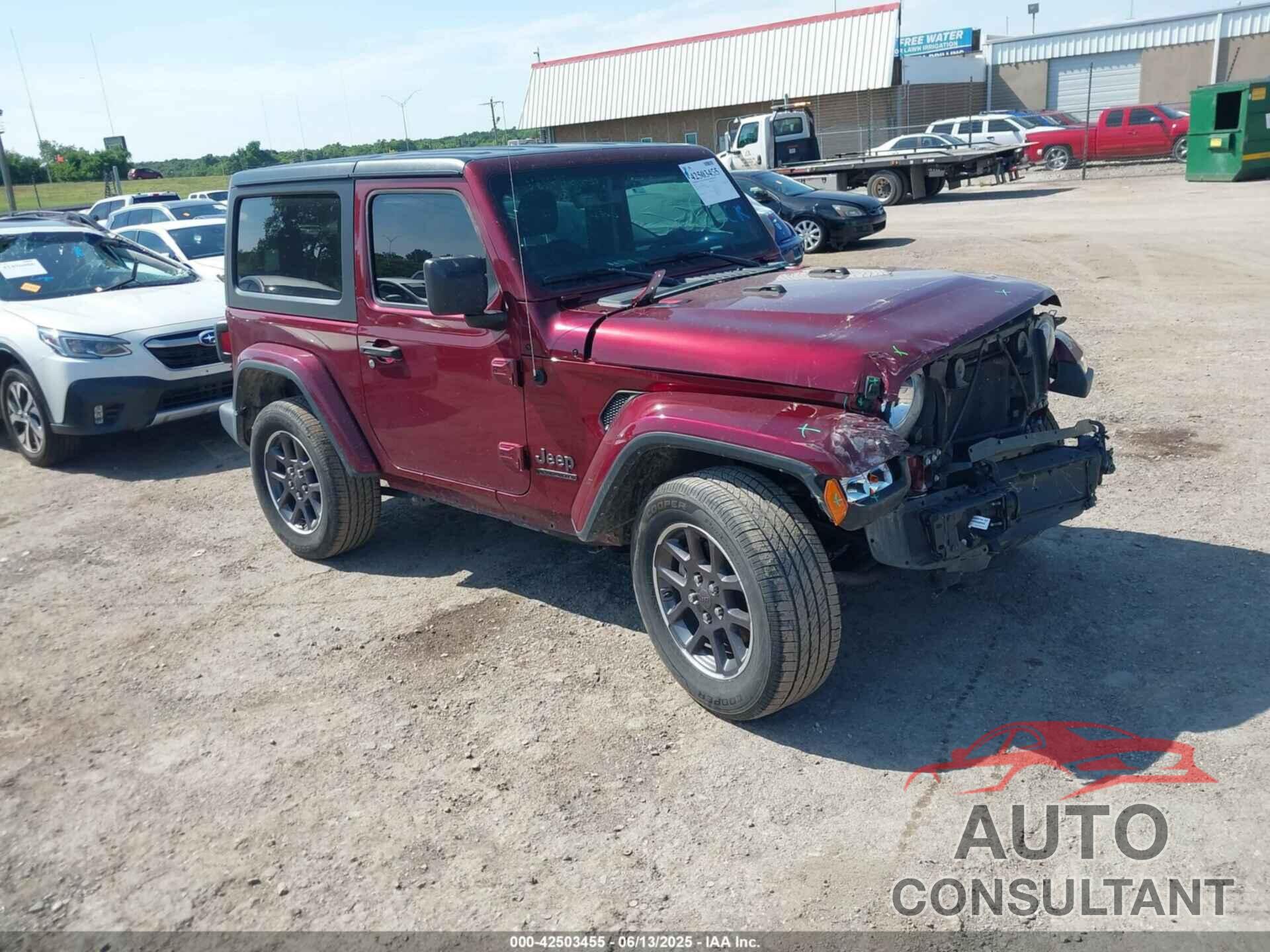JEEP WRANGLER 2021 - 1C4GJXAN6MW718704