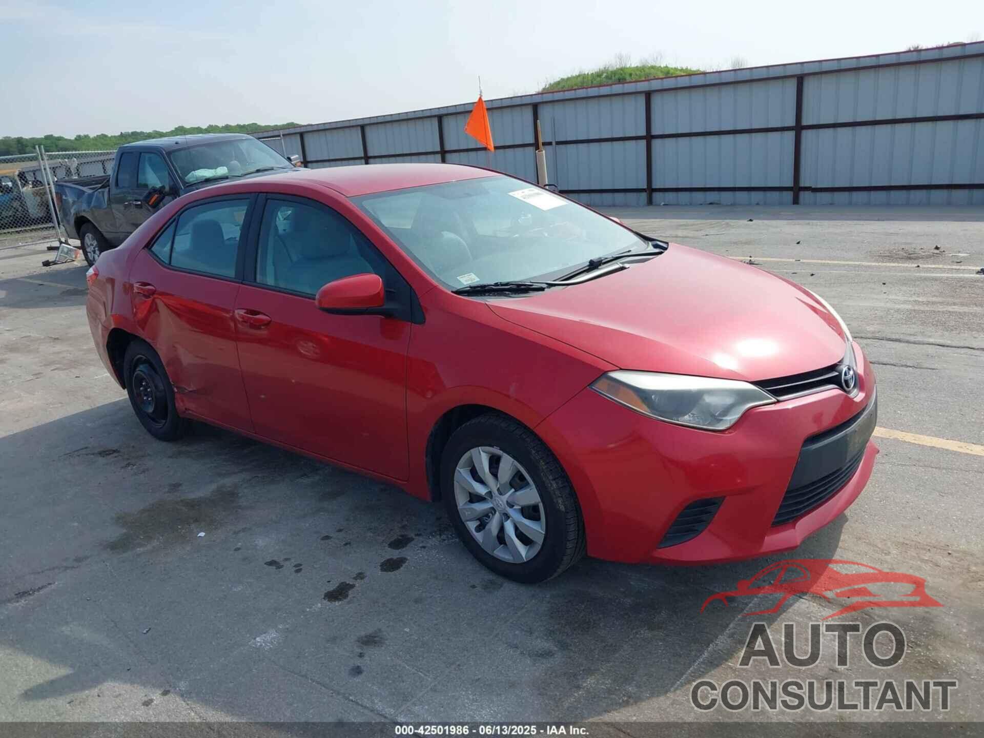 TOYOTA COROLLA 2014 - 5YFBURHE4EP170702