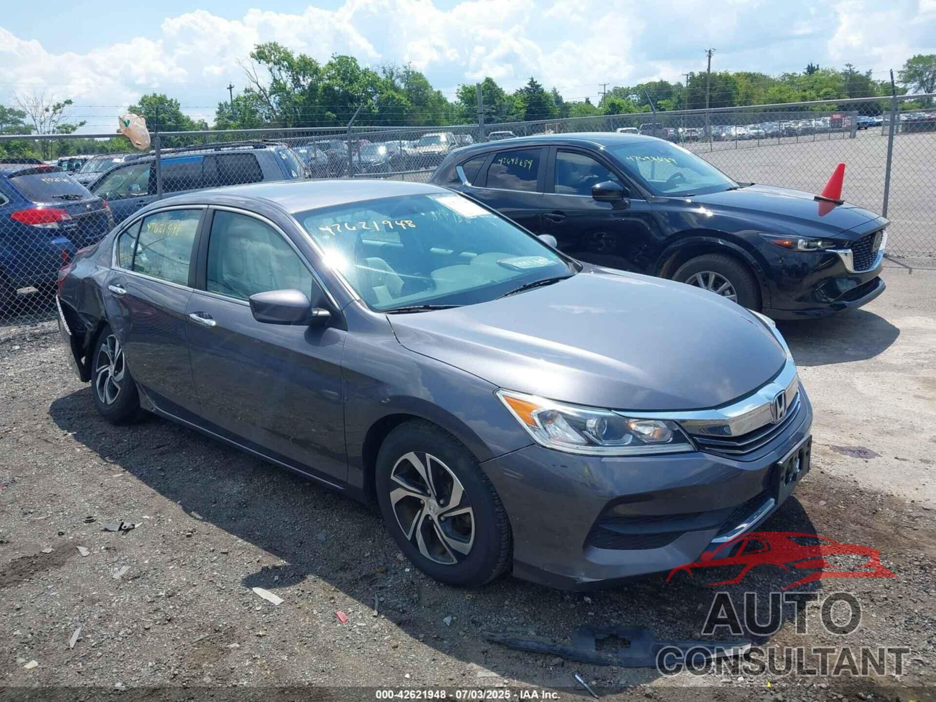 HONDA ACCORD 2017 - 1HGCR2F32HA125153
