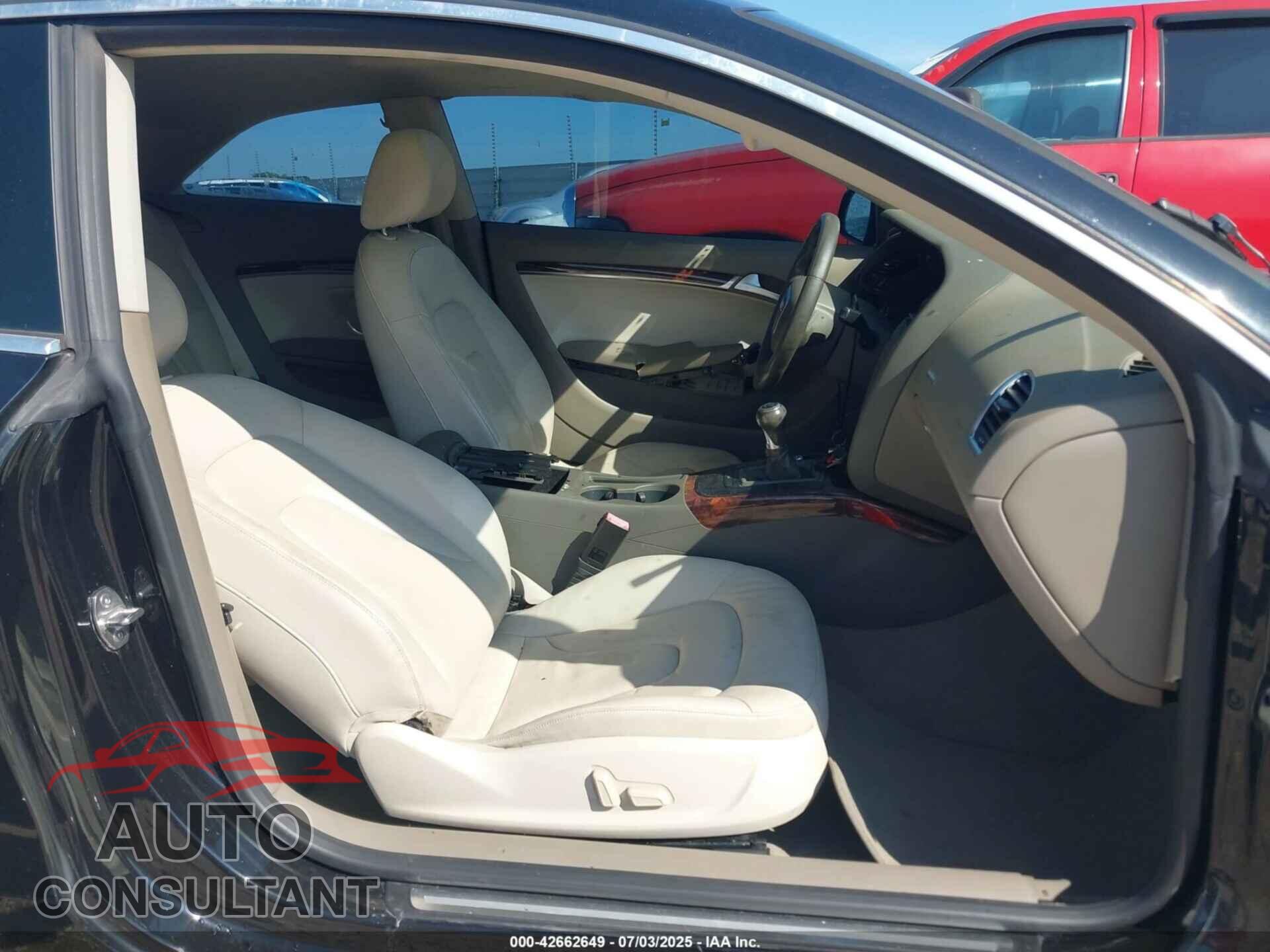 AUDI A5 2012 - WAURFAFR2CA001289