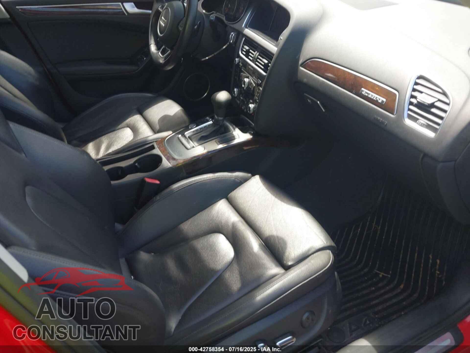 AUDI A4 2013 - WAUFFAFL2DN040425