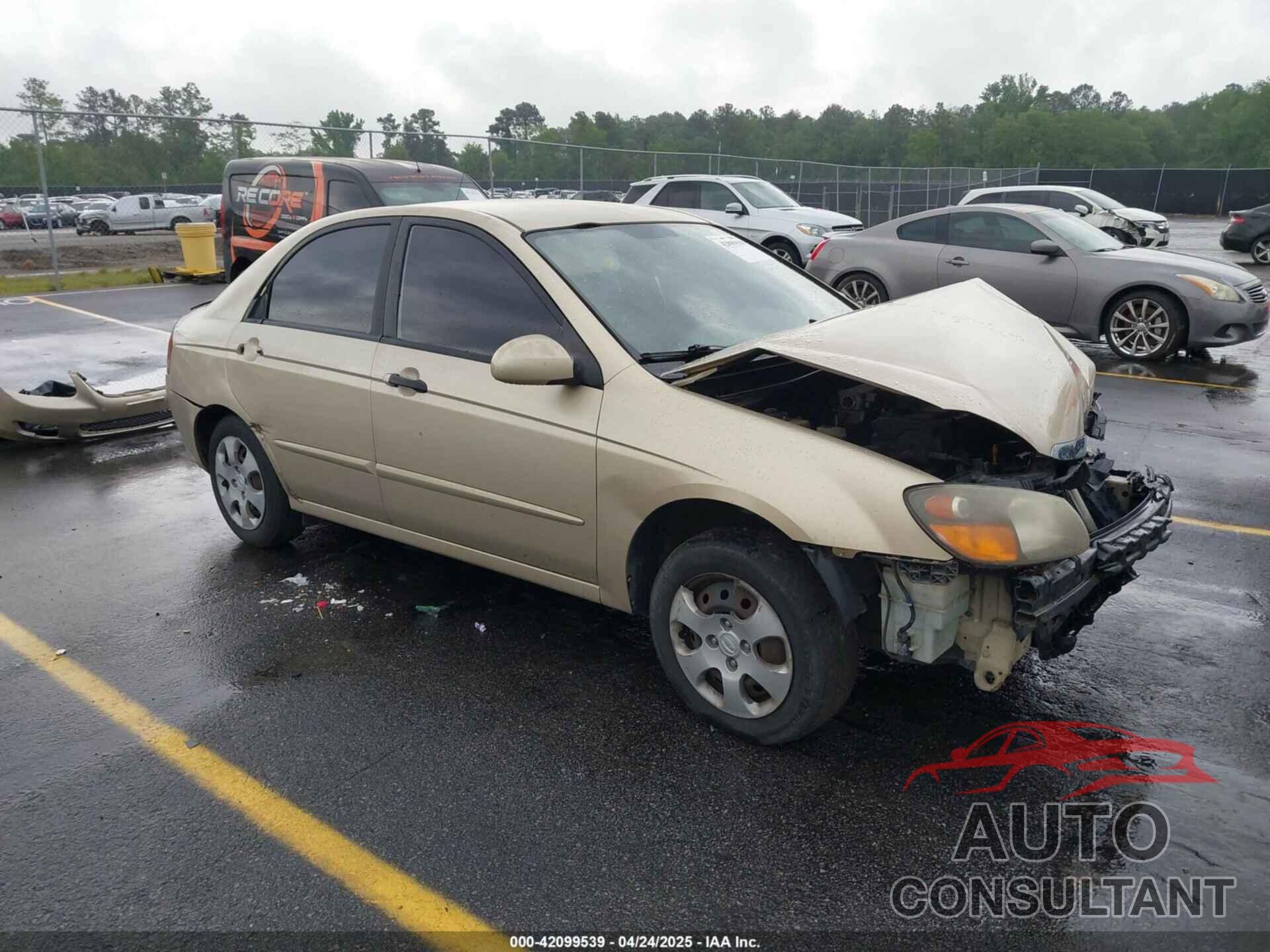 KIA SPECTRA 2009 - KNAFE221595665826