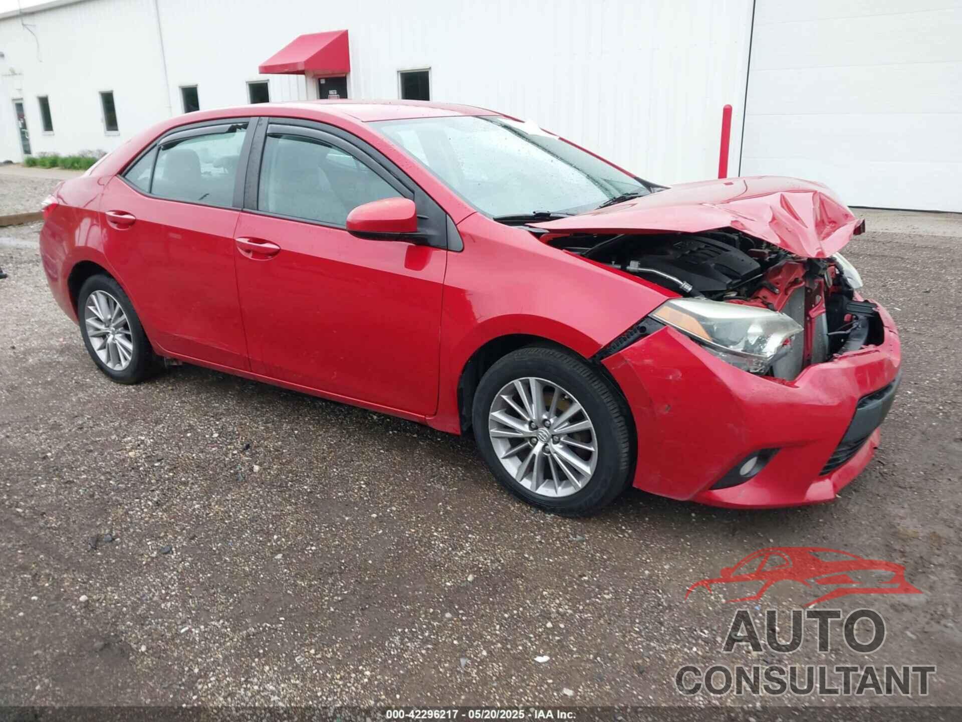 TOYOTA COROLLA 2014 - 2T1BURHE0EC155274
