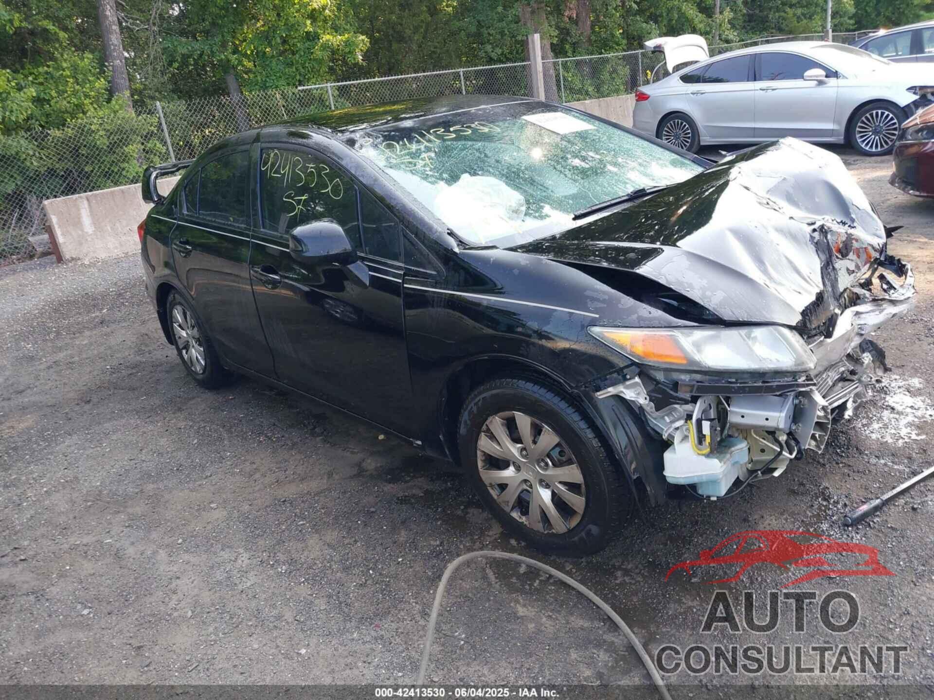 HONDA CIVIC 2012 - 2HGFB2F59CH560491