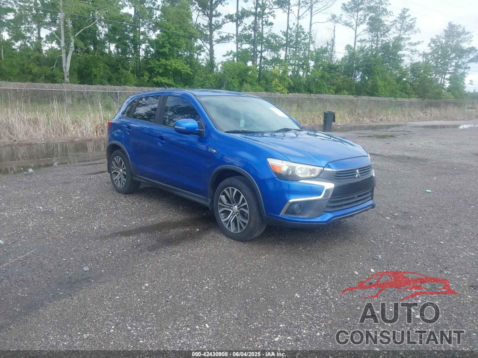 MITSUBISHI OUTLANDER SPORT 2016 - JA4AP3AU7GZ063230