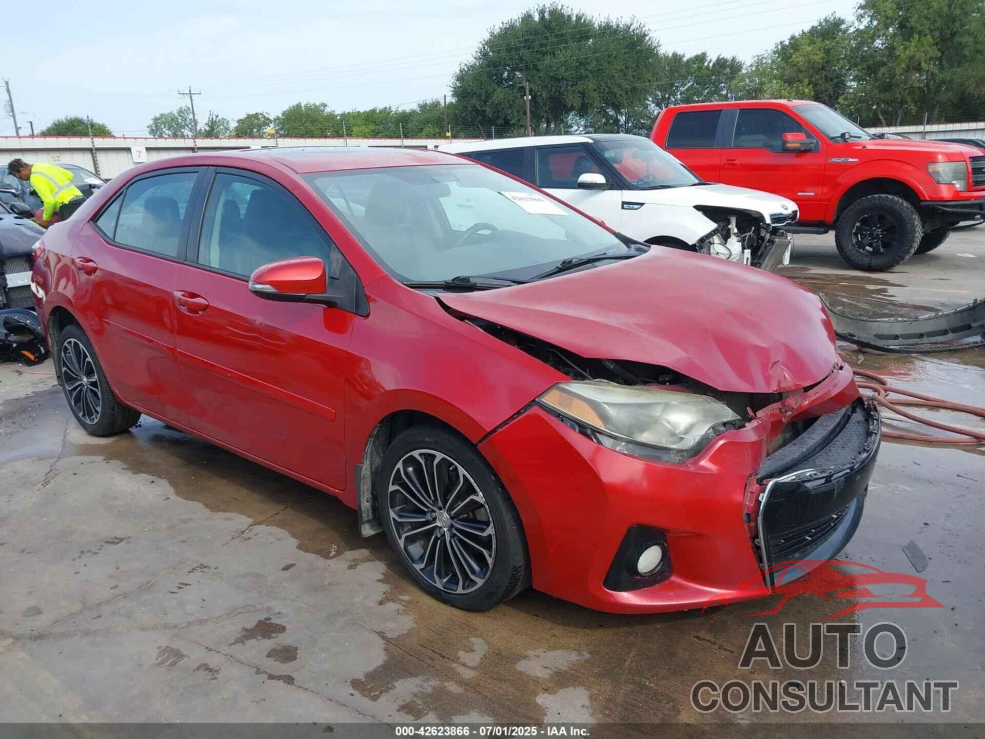 TOYOTA COROLLA 2015 - 5YFBURHE1FP289132