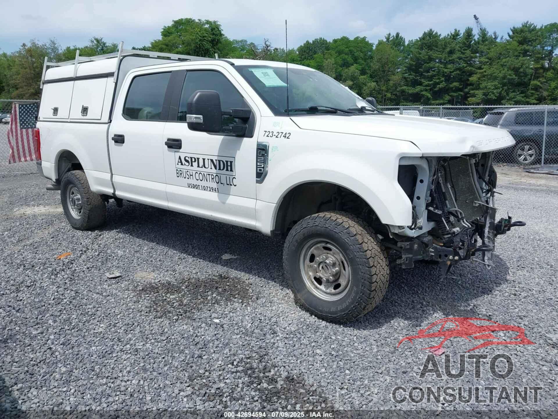 FORD F-250 2022 - 1FT7W2B67NED64100