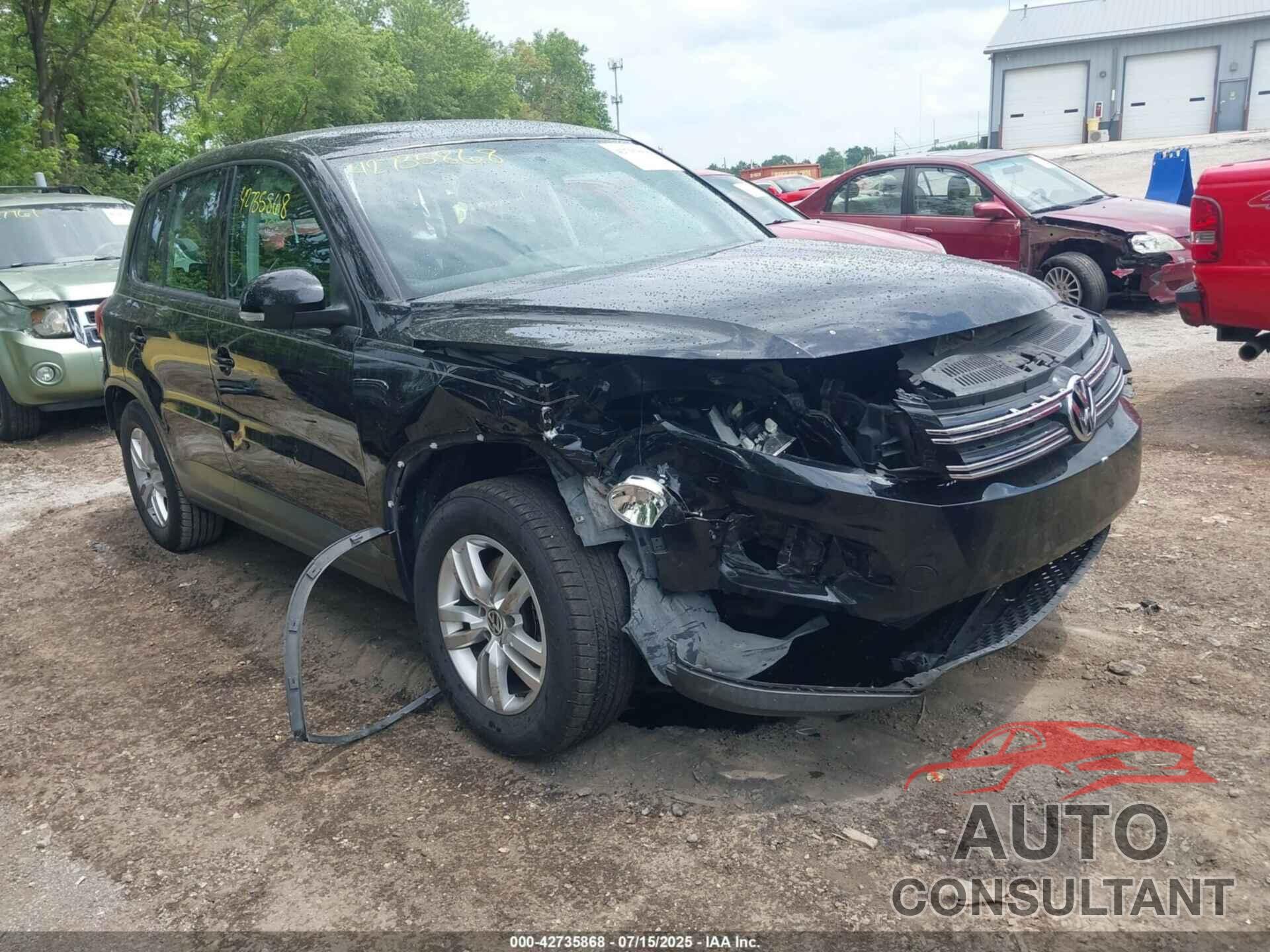 VOLKSWAGEN TIGUAN 2012 - WVGBV7AX5CW542576