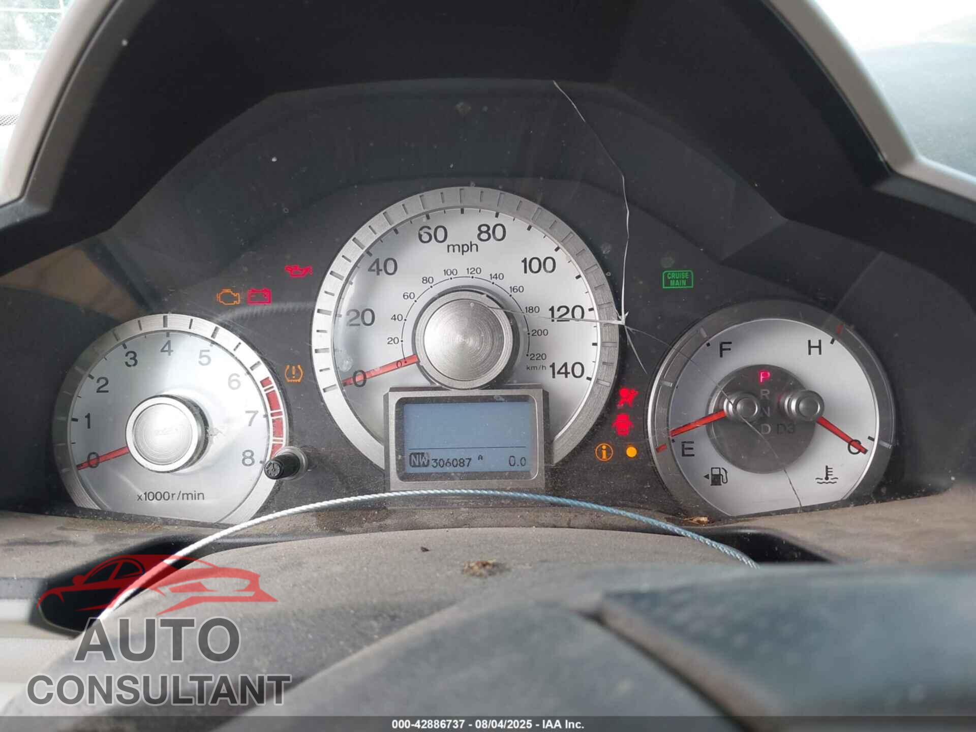 HONDA PILOT 2011 - 5FNYF4H77BB013018