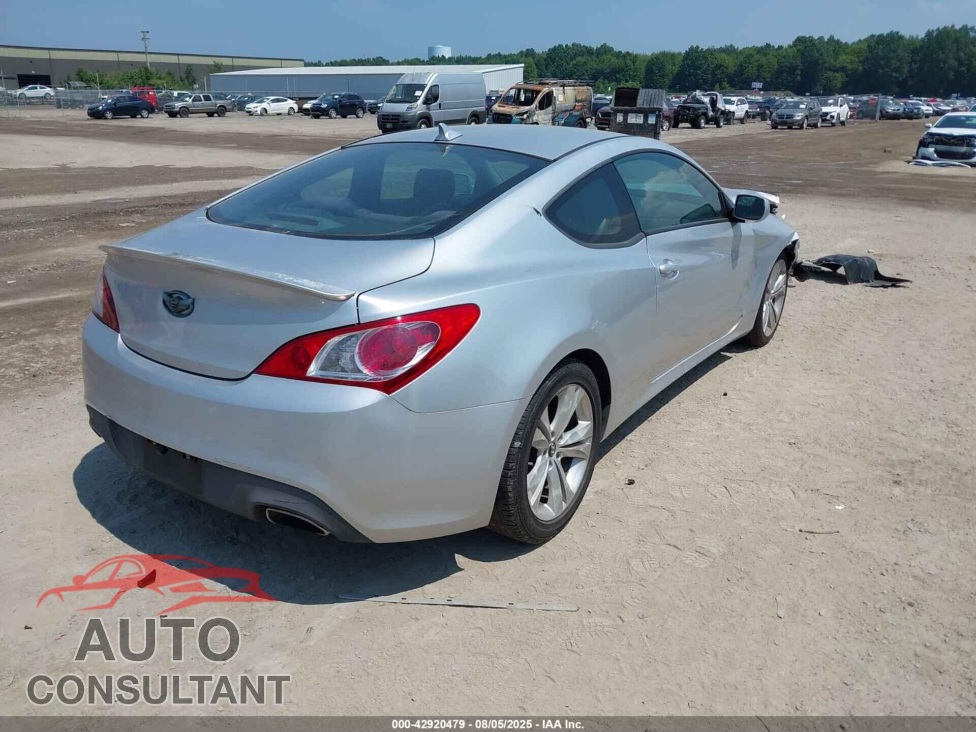 HYUNDAI GENESIS 2012 - KMHHT6KDXCU073978