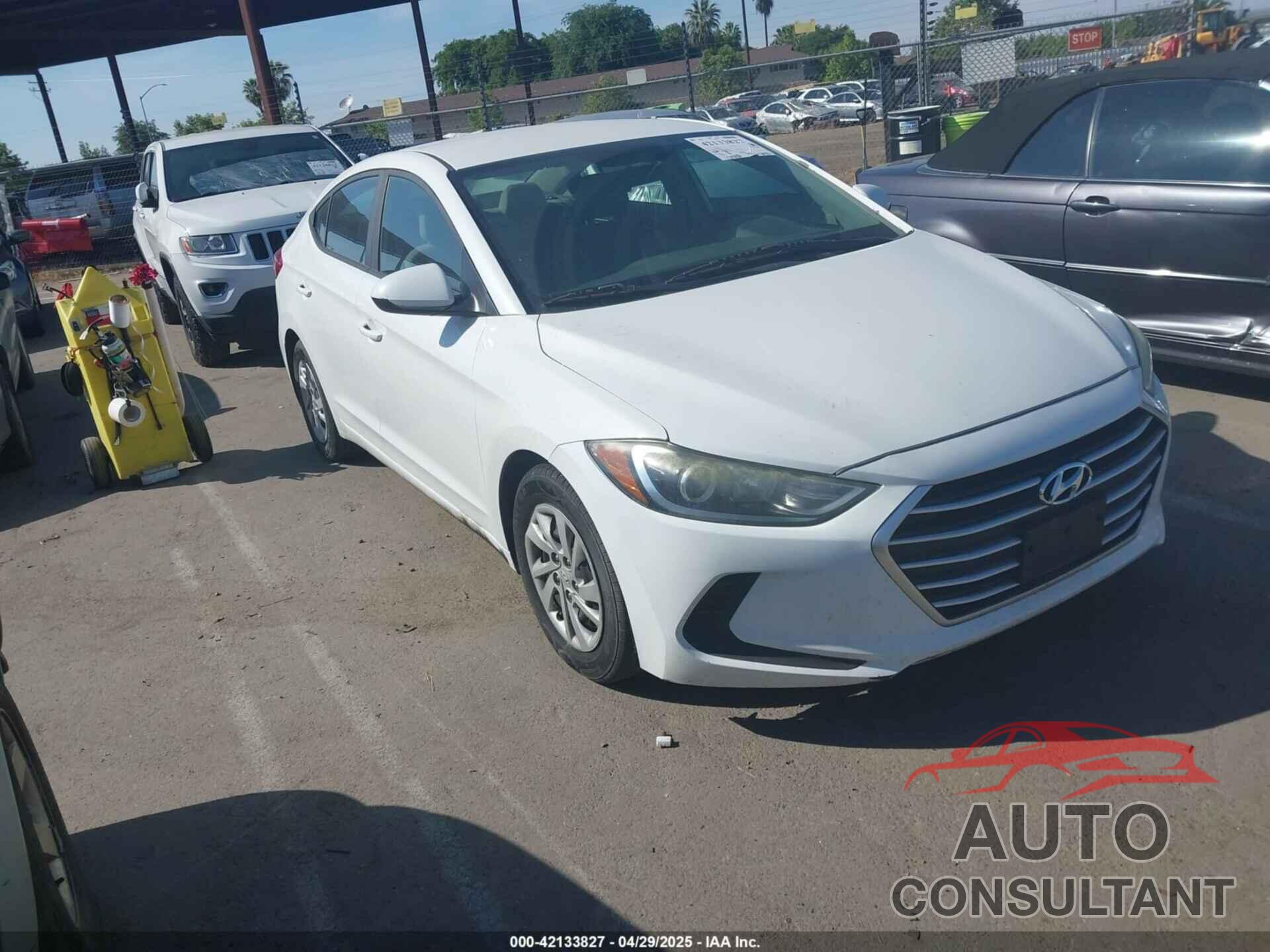 HYUNDAI ELANTRA 2017 - 5NPD74LFXHH143850