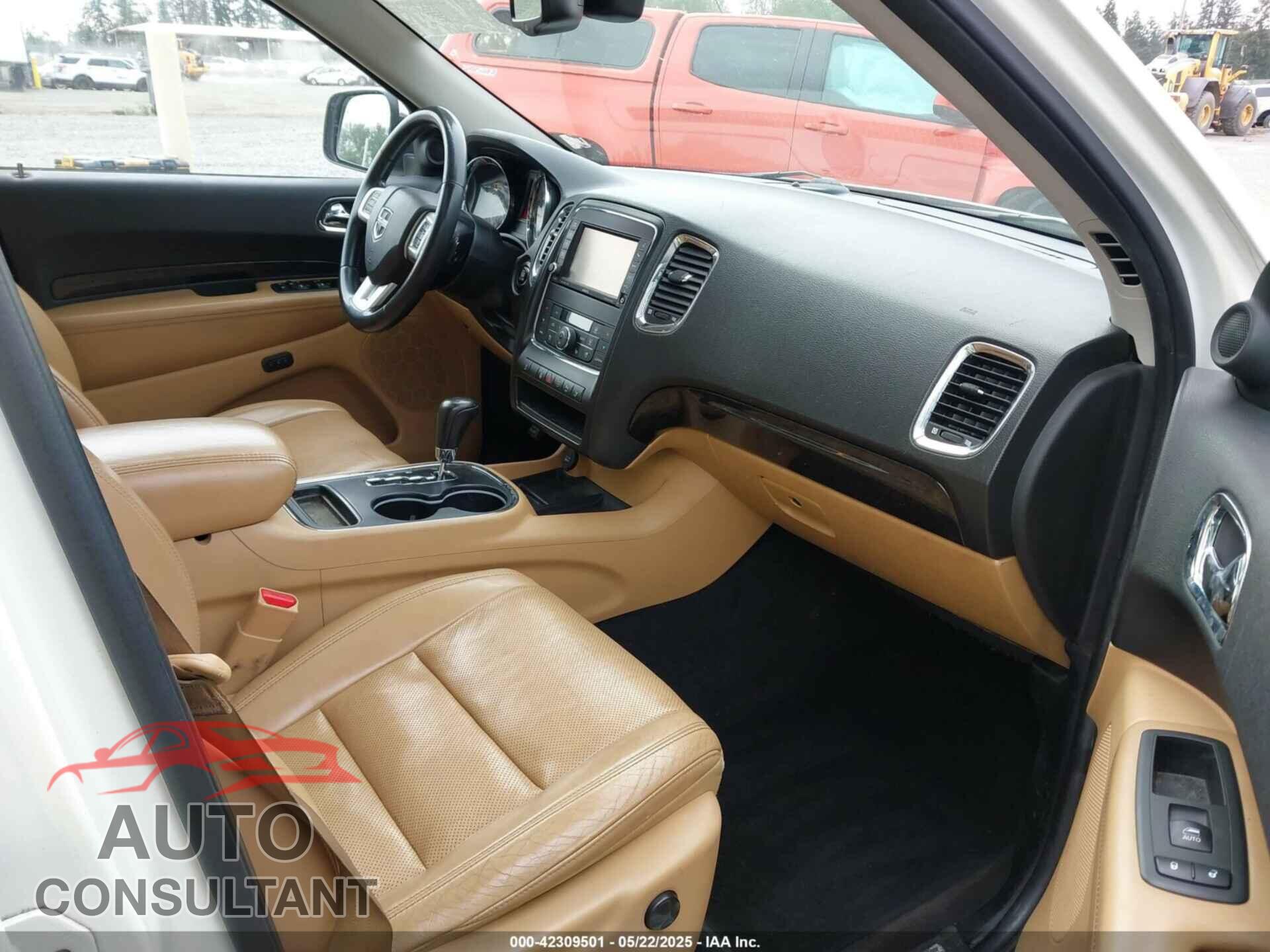 DODGE DURANGO 2012 - 1C4RDJEG8CC336957