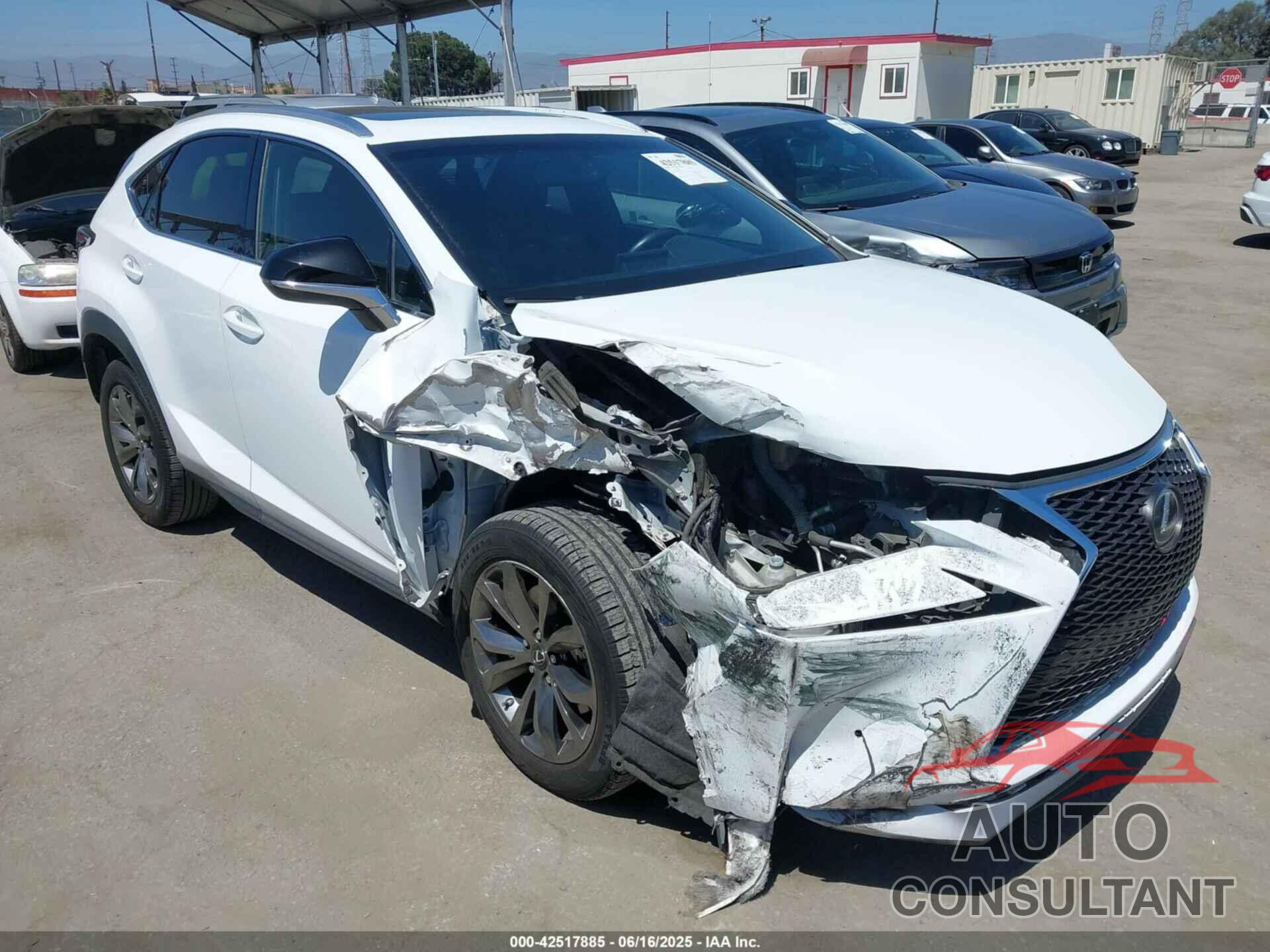LEXUS NX 200T 2016 - JTJYARBZ9G2030013