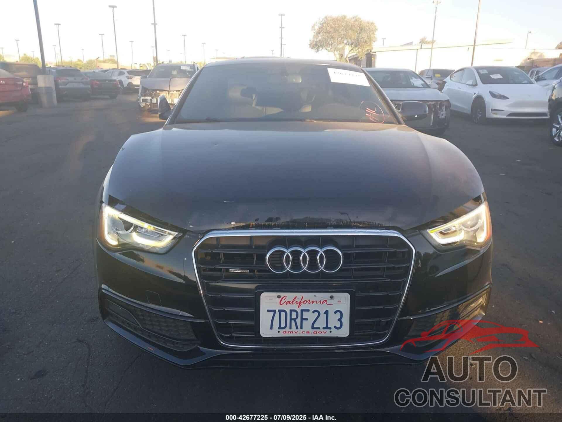 AUDI A5 2014 - WAUWFAFR1EA016453