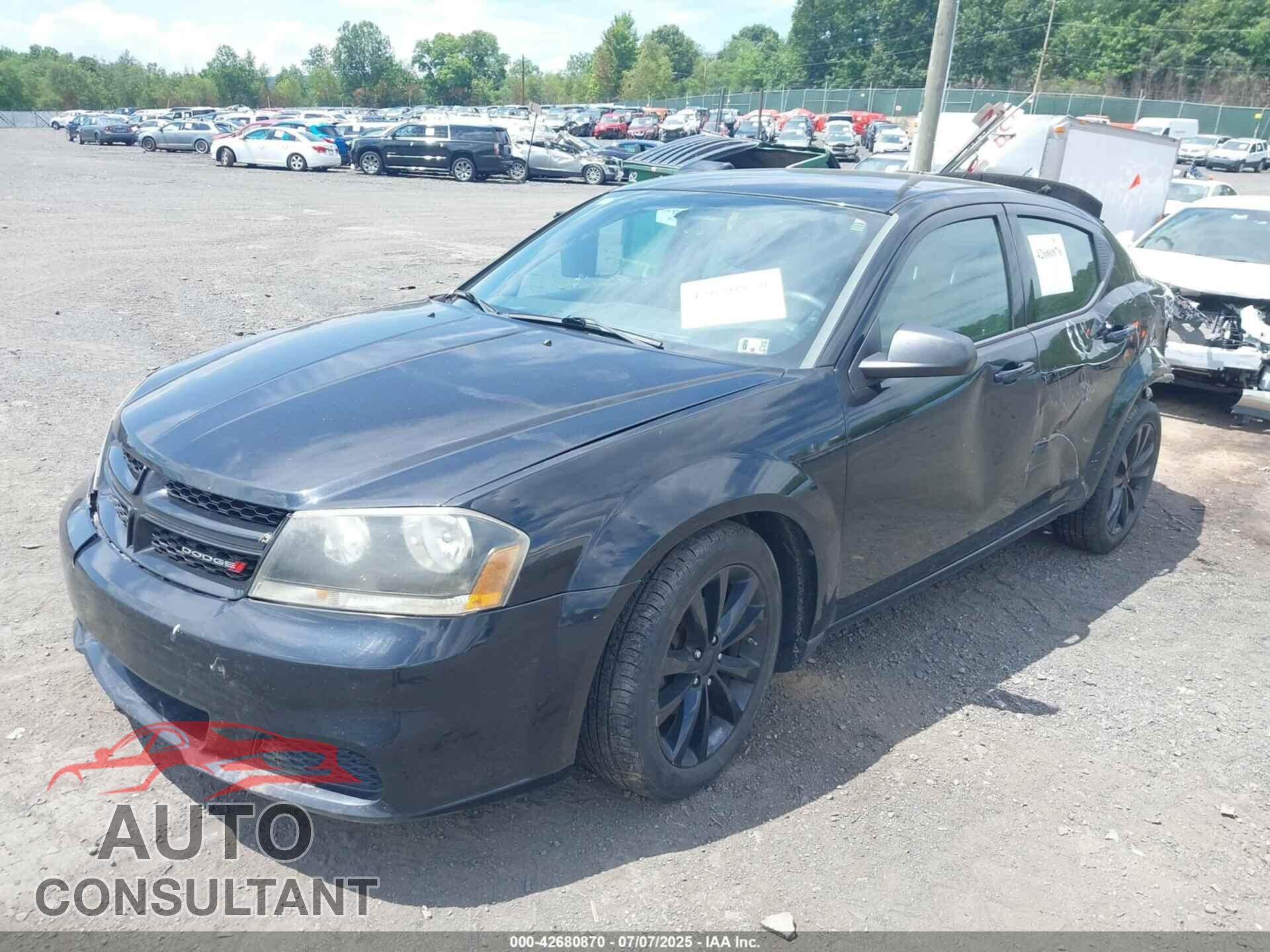 DODGE AVENGER 2014 - 1C3CDZAGXEN129038