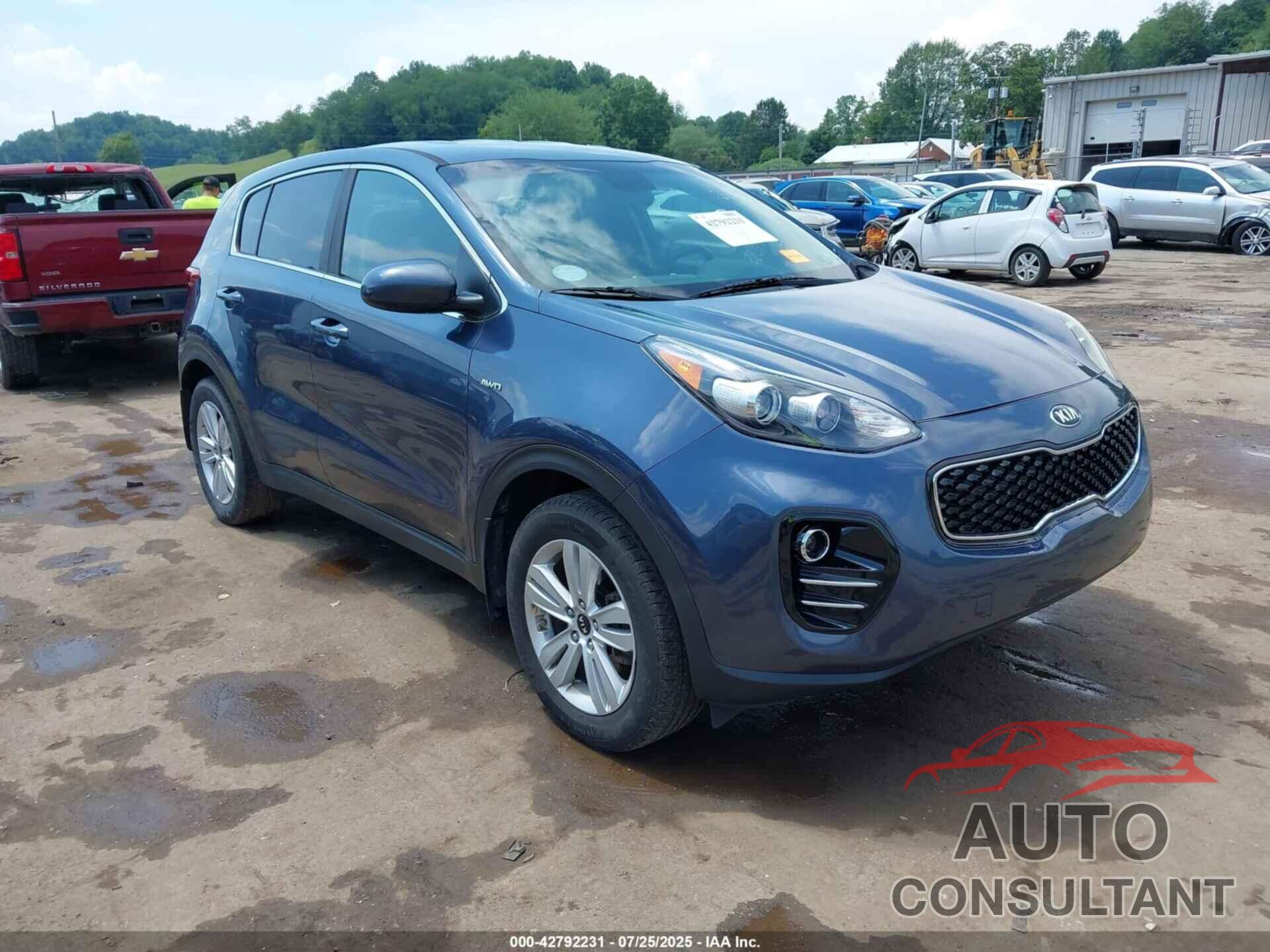KIA SPORTAGE 2017 - KNDPMCAC9H7247081
