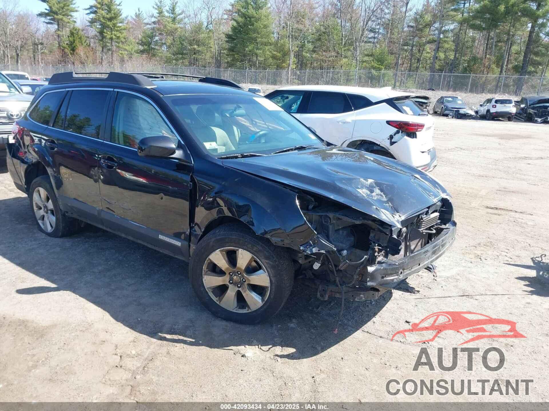 SUBARU OUTBACK 2010 - 4S4BRBGC9A3337580