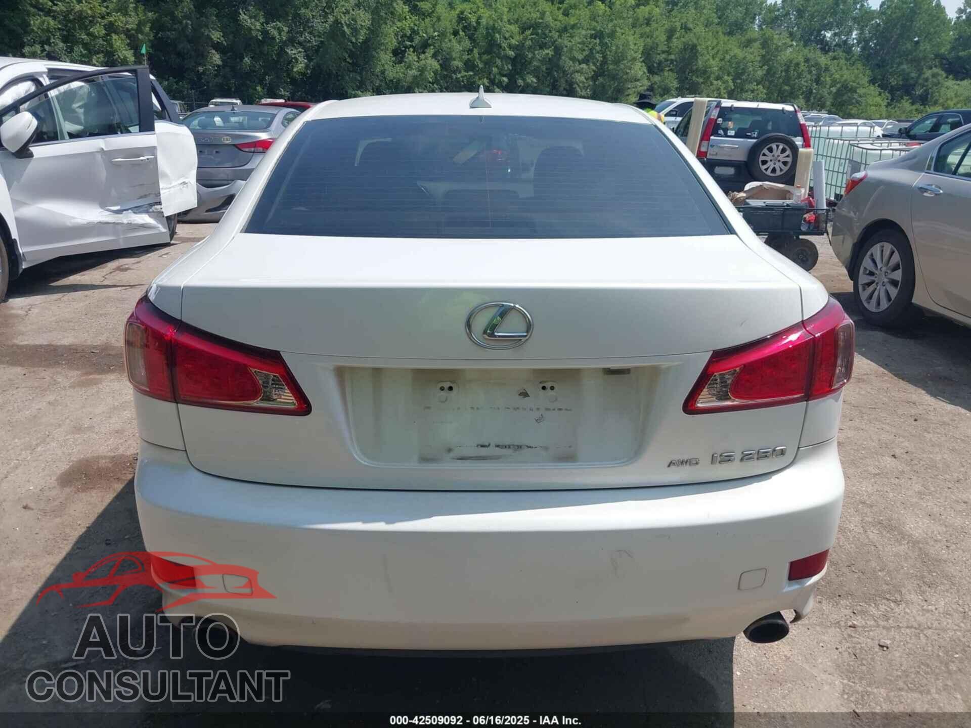 LEXUS IS 250 2012 - JTHCF5C22C5059157