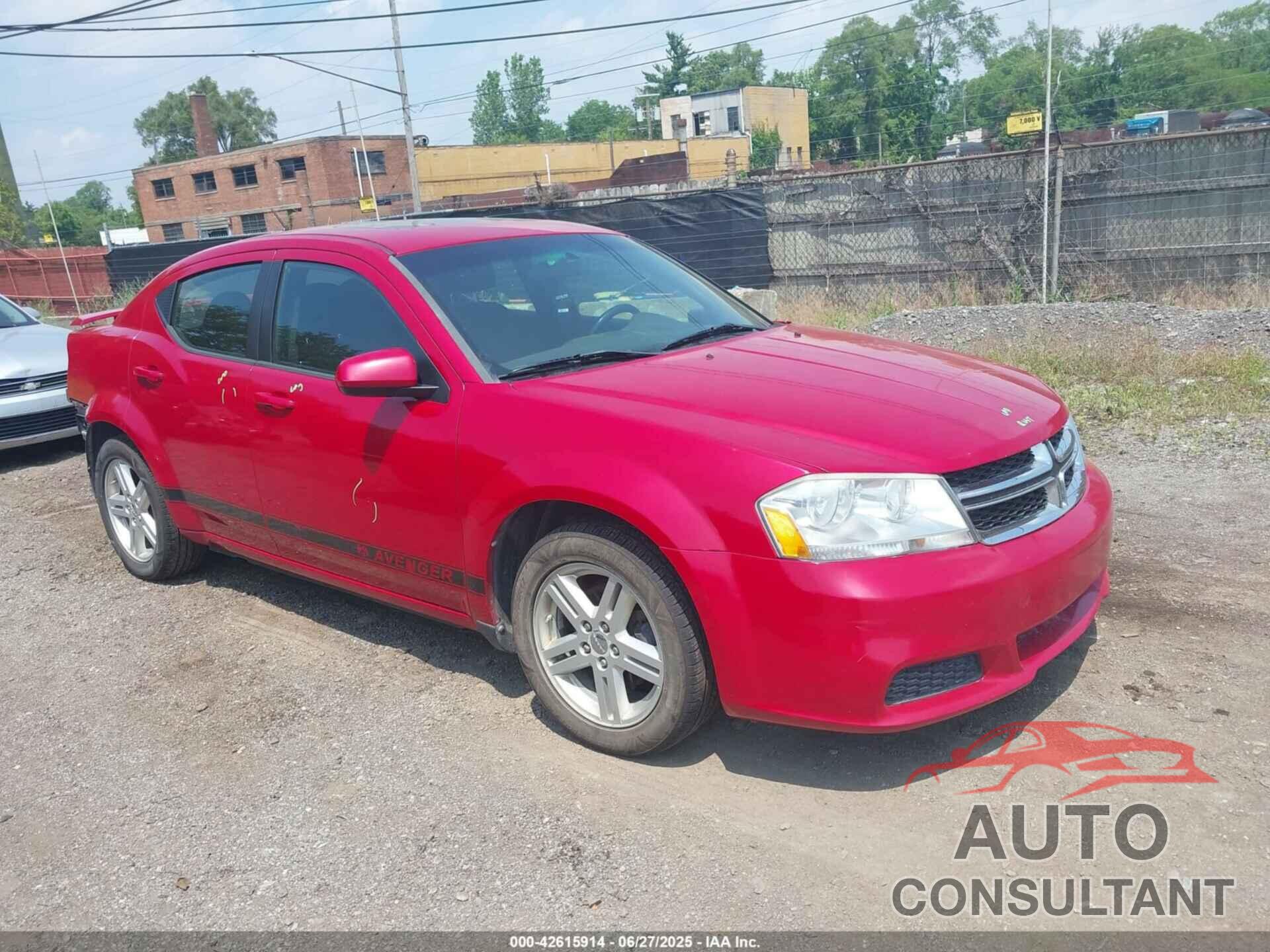 DODGE AVENGER 2011 - 1B3BD1FB4BN585295