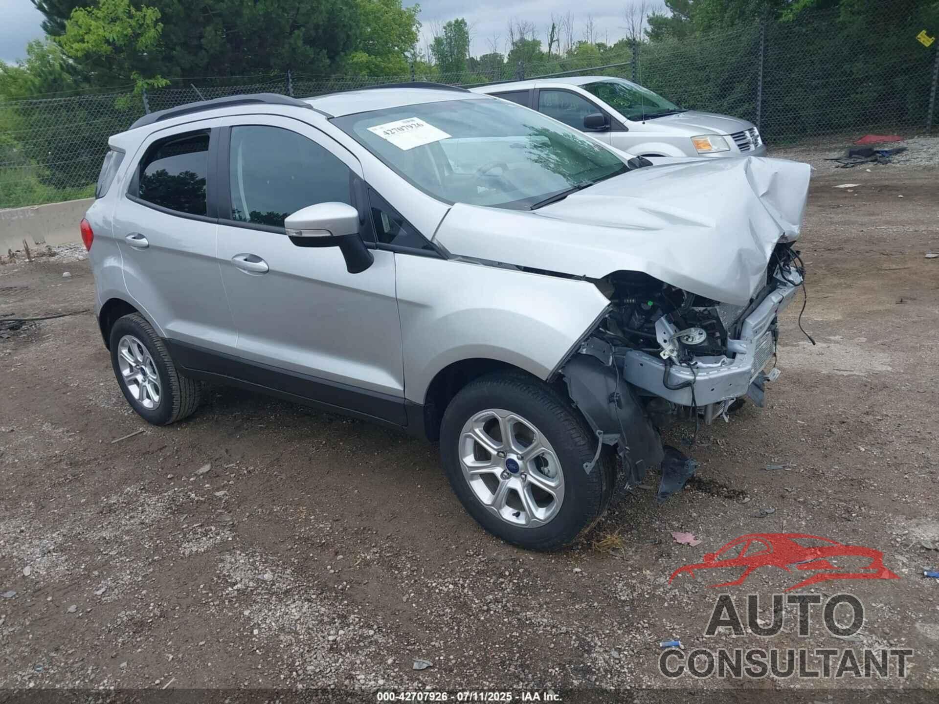 FORD ECOSPORT 2020 - MAJ6S3GL8LC317572