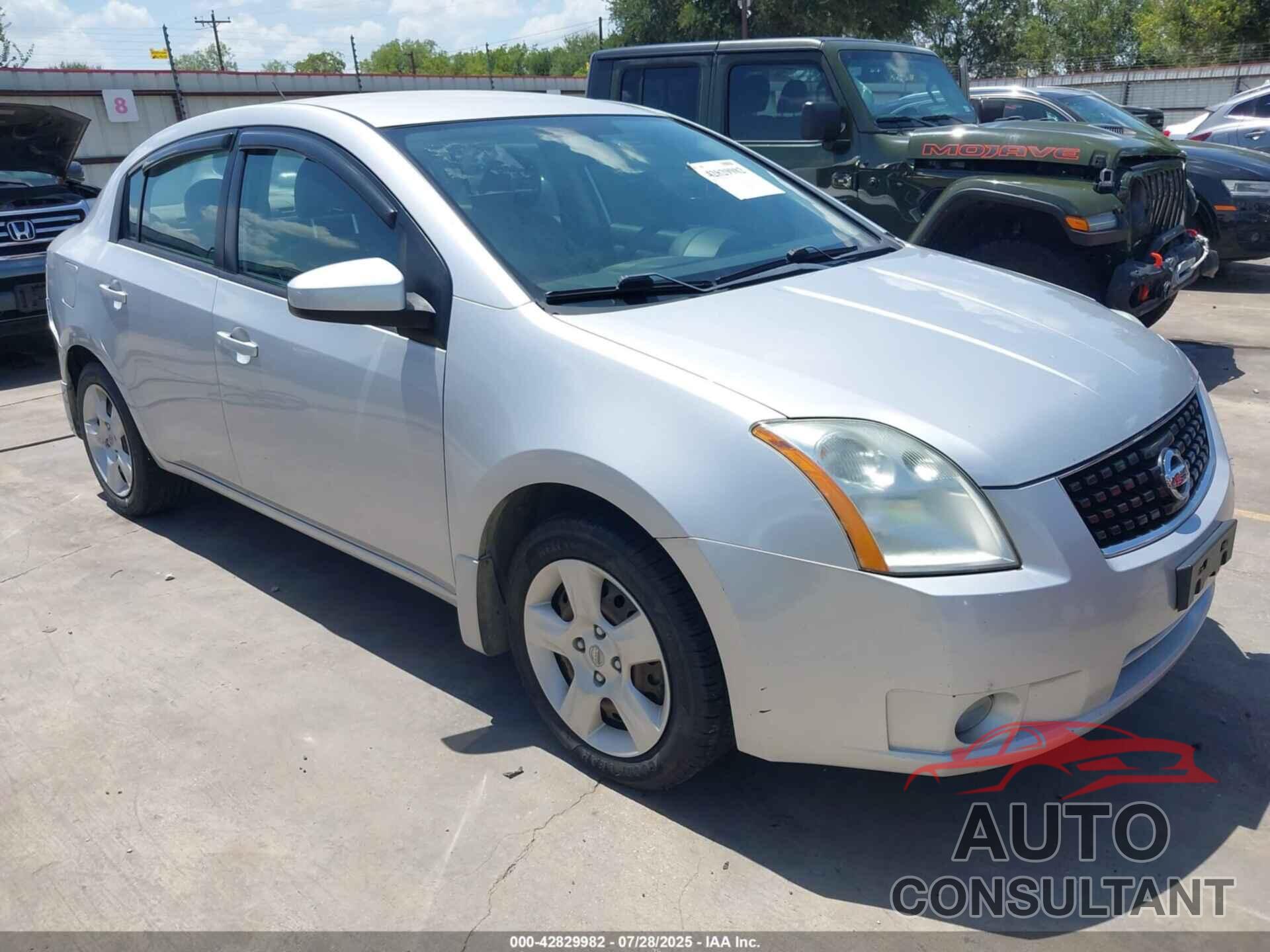 NISSAN SENTRA 2009 - 3N1AB61E49L674991