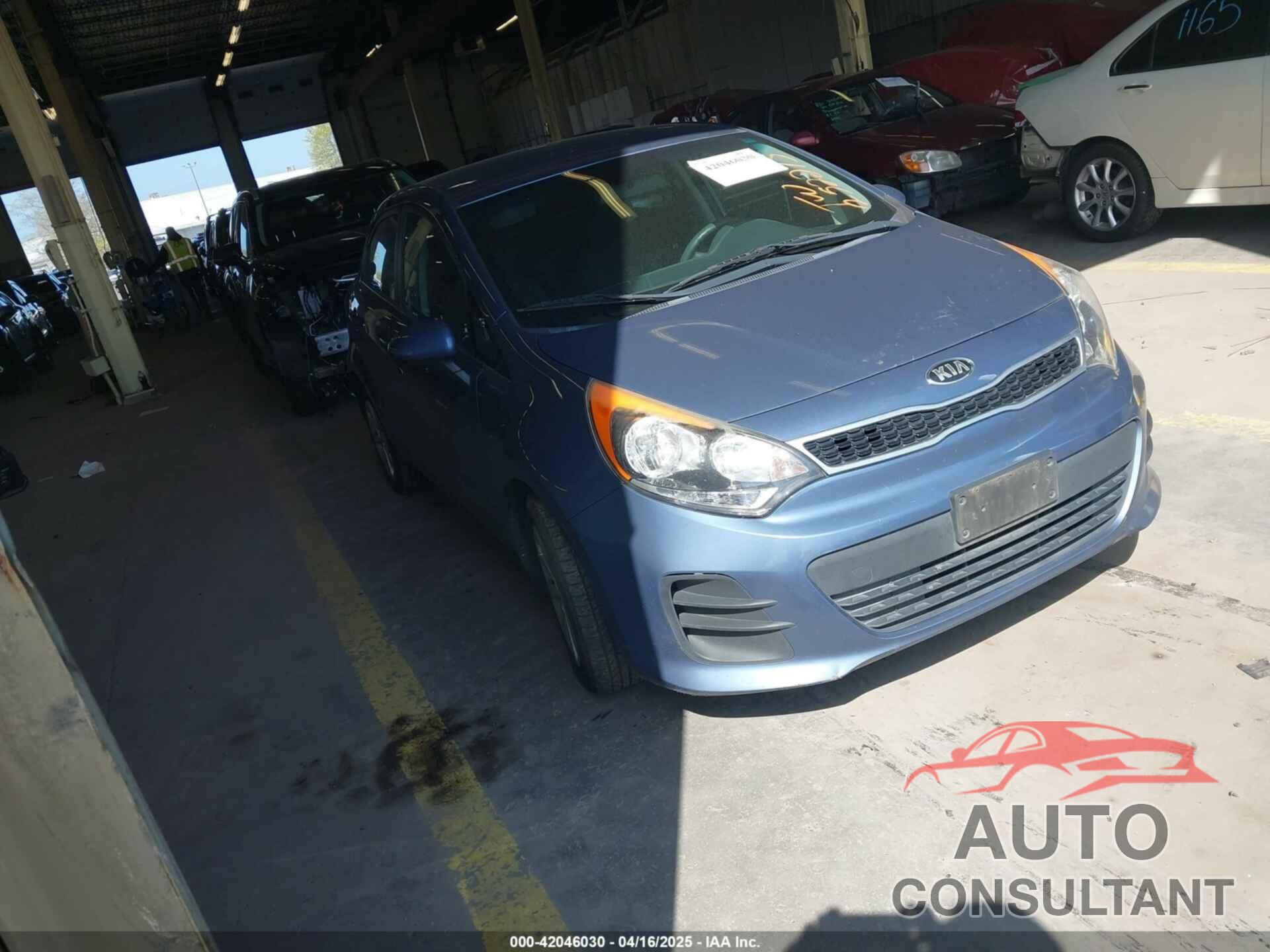 KIA RIO 2016 - KNADN5A30G6577091
