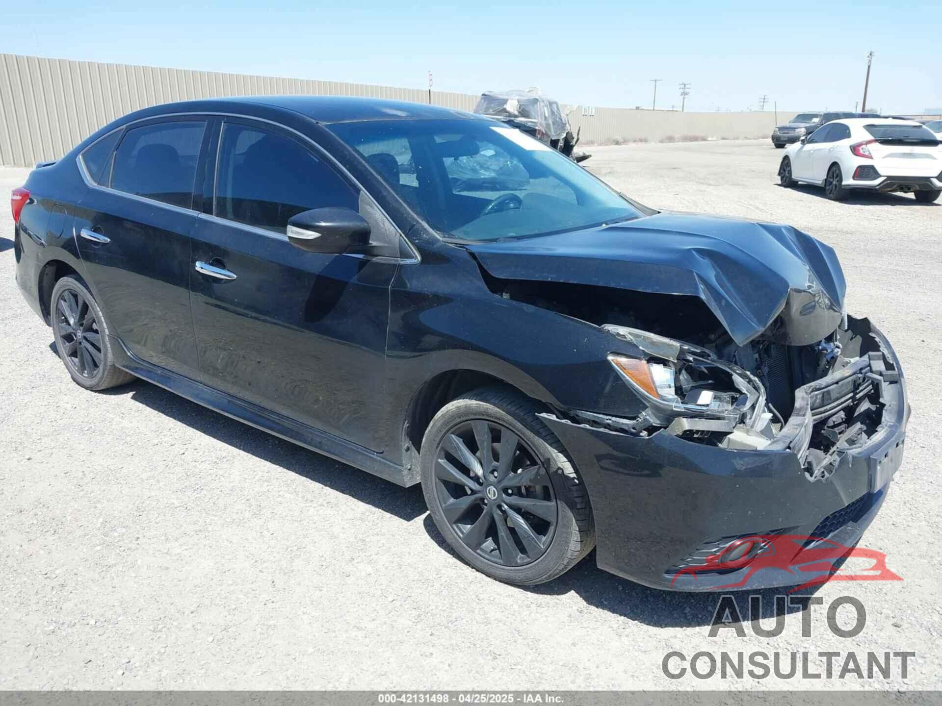 NISSAN SENTRA 2018 - 3N1AB7AP6JY237640