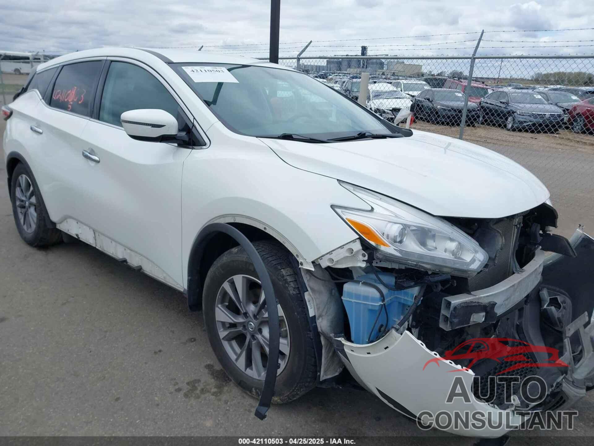 NISSAN MURANO 2017 - 5N1AZ2MH1HN195218