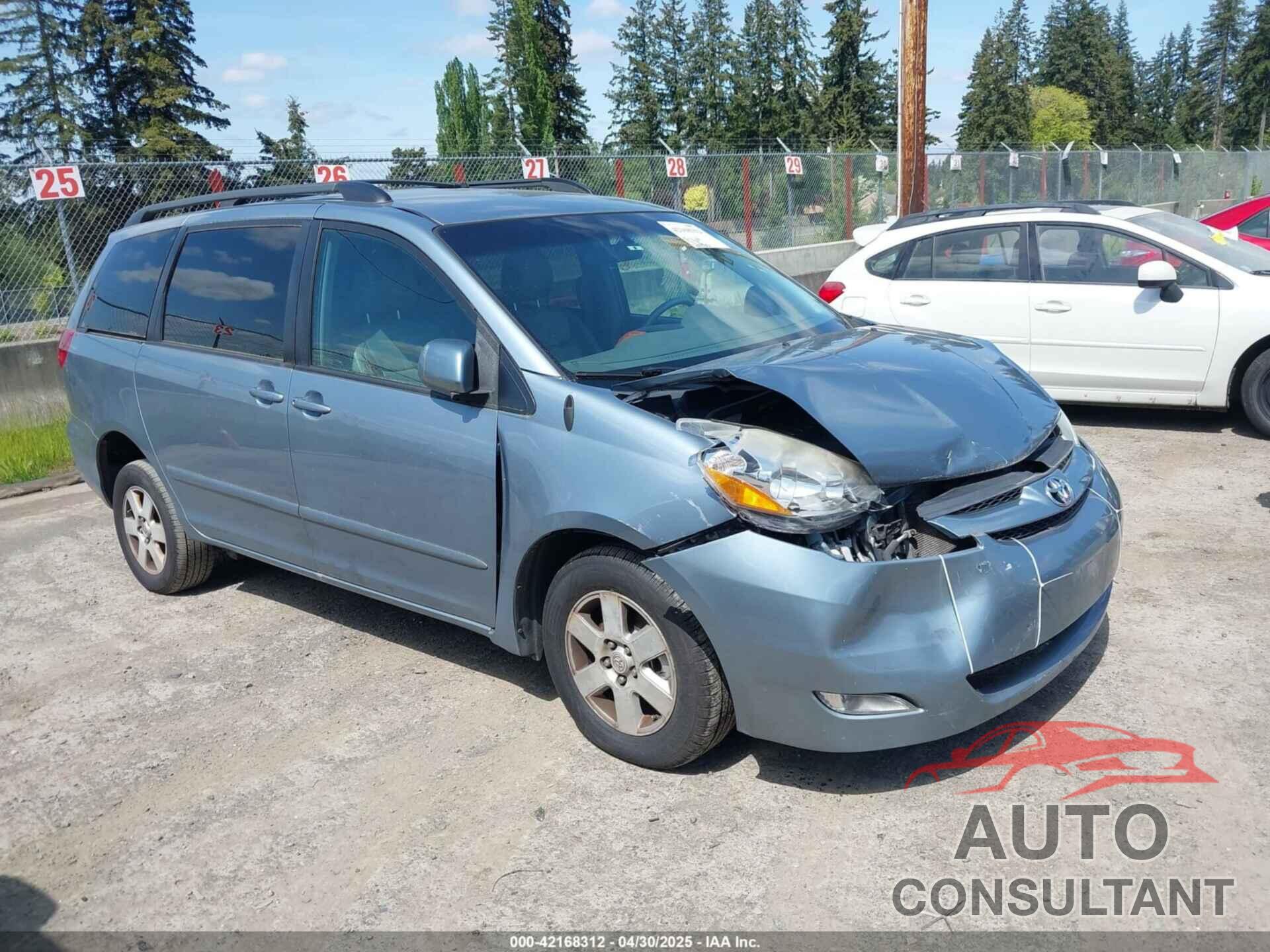 TOYOTA SIENNA 2010 - 5TDYK4CC0AS299238