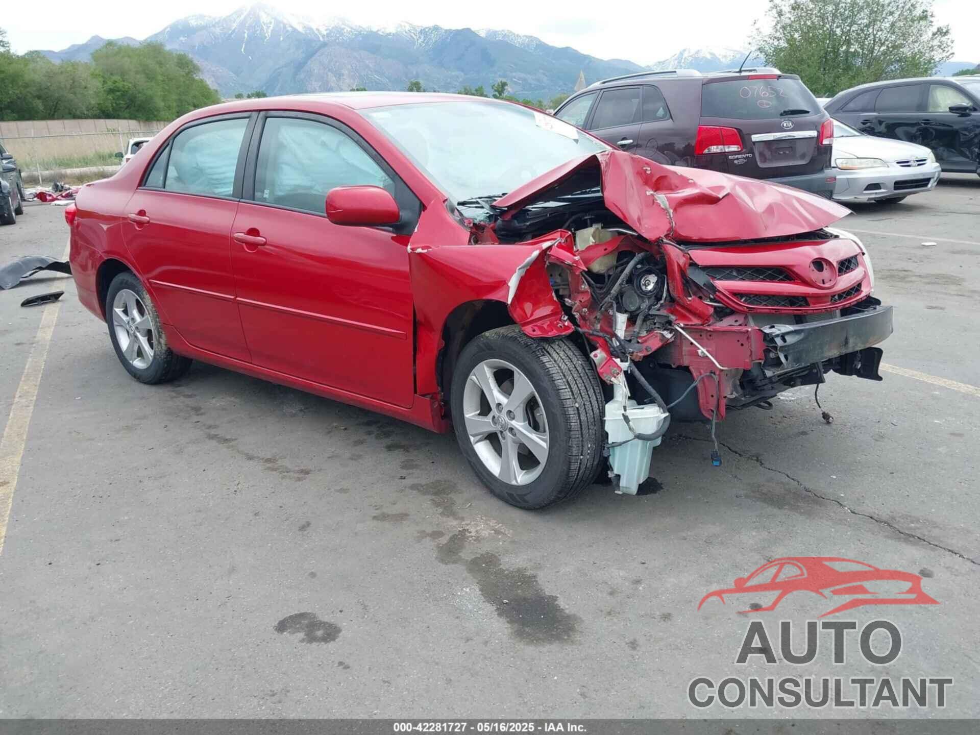 TOYOTA COROLLA 2011 - 2T1BU4EE8BC656710