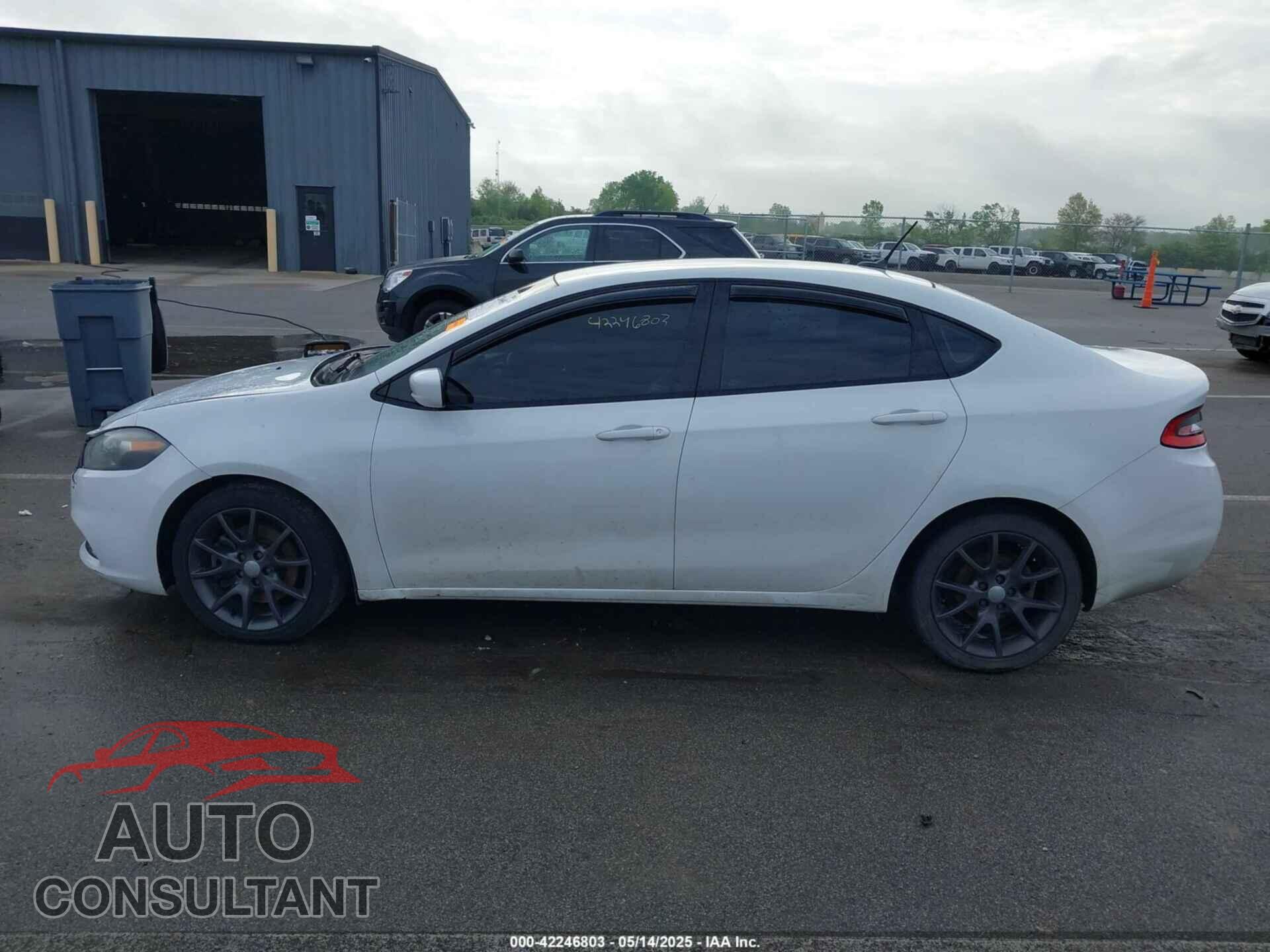DODGE DART 2016 - 1C3CDFBB2GD680199