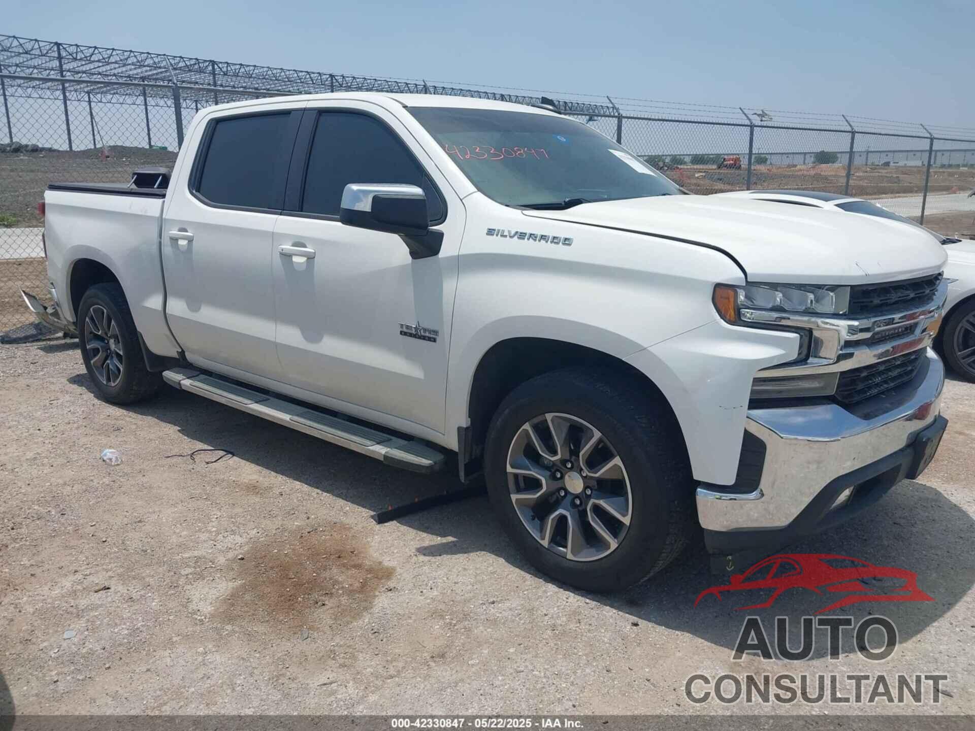 CHEVROLET SILVERADO 1500 2020 - 3GCPWCED5LG185785