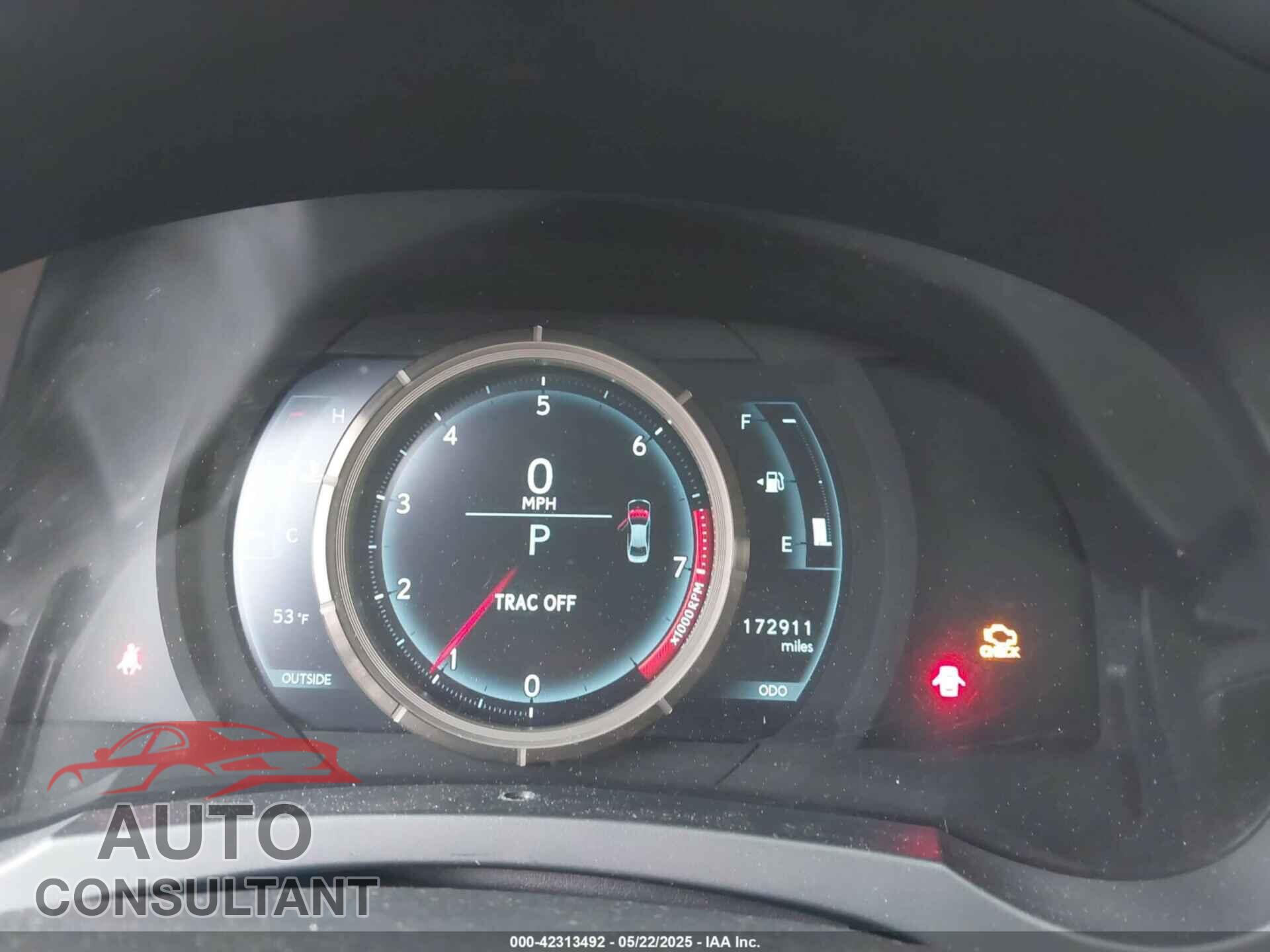LEXUS IS 350 2014 - JTHCE1D28E5003642