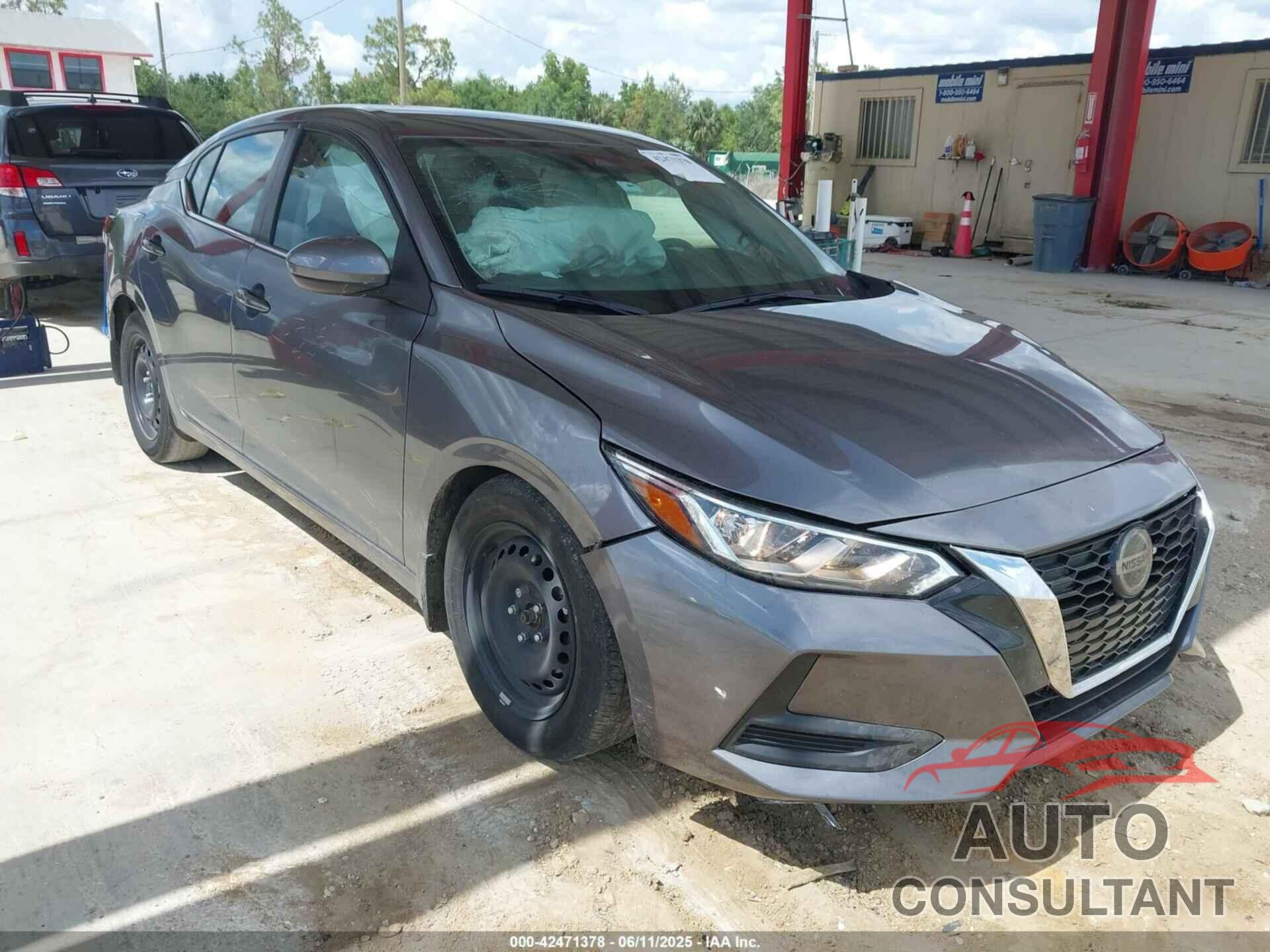 NISSAN SENTRA 2022 - 3N1AB8BV2NY278565