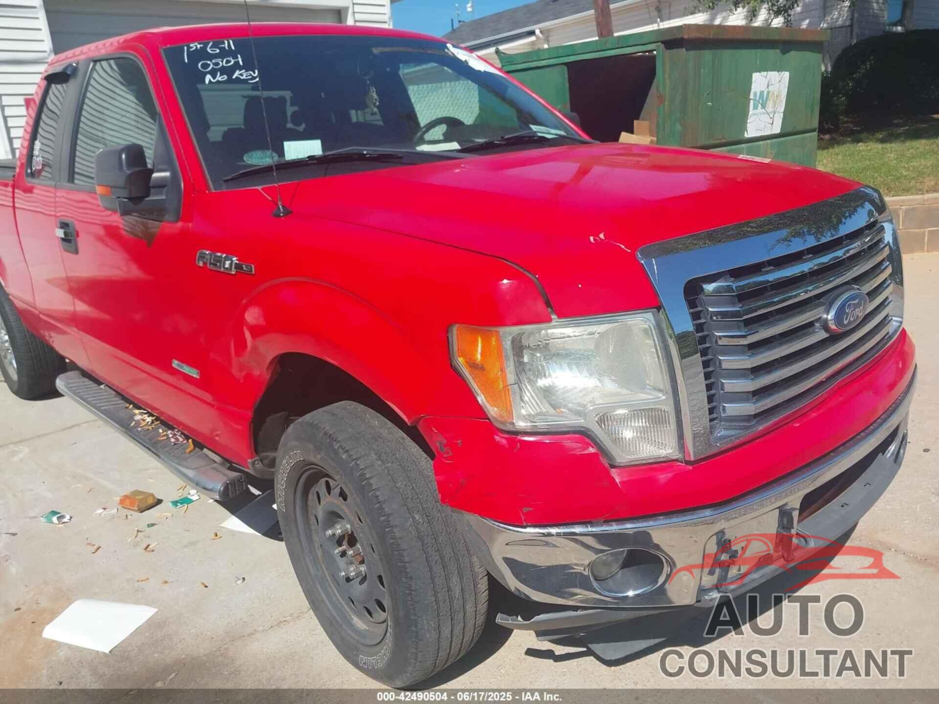 FORD F-150 2011 - 1FTFX1CT6BFD00711