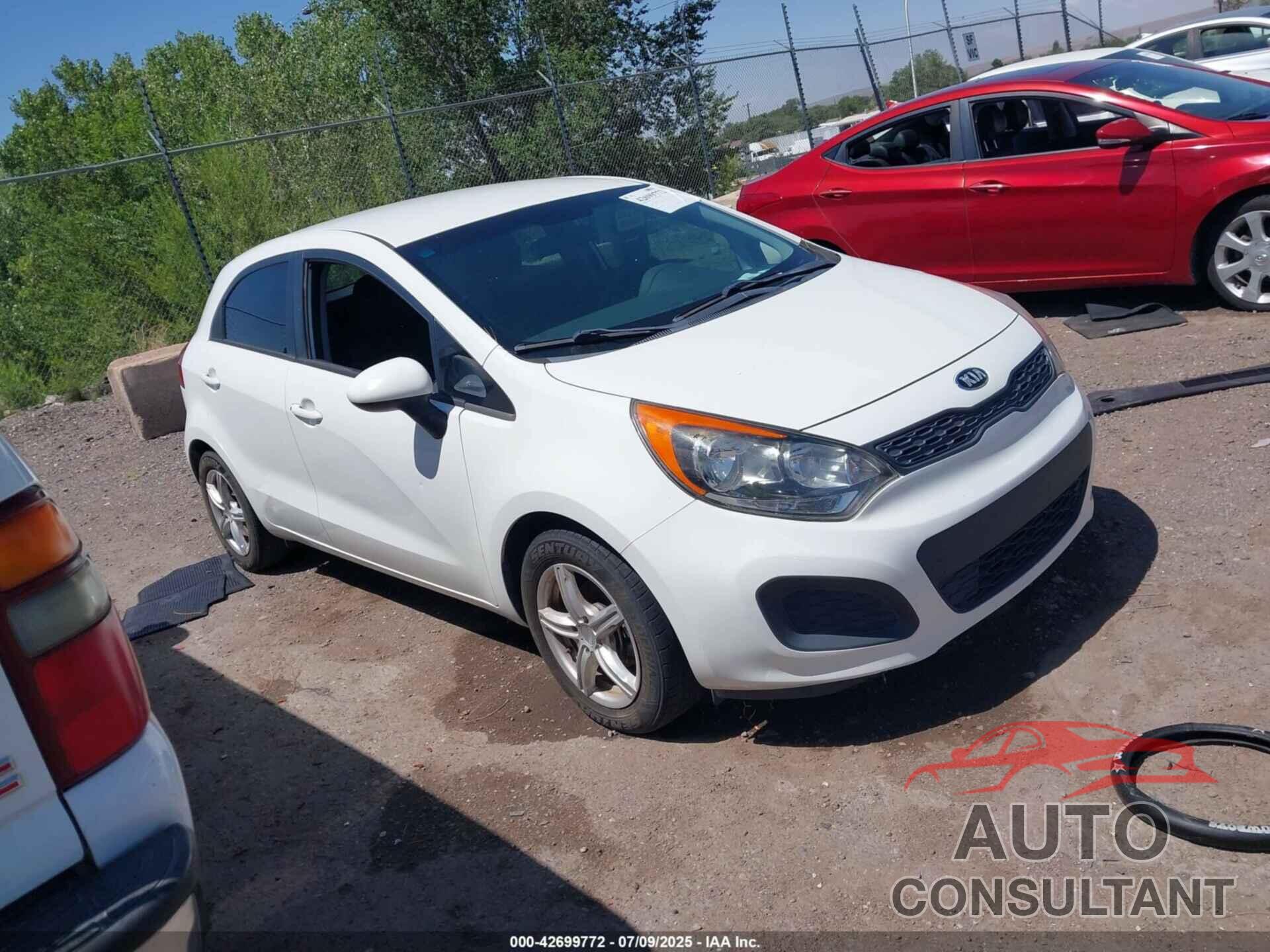 KIA RIO 2015 - KNADM5A3XF6509804