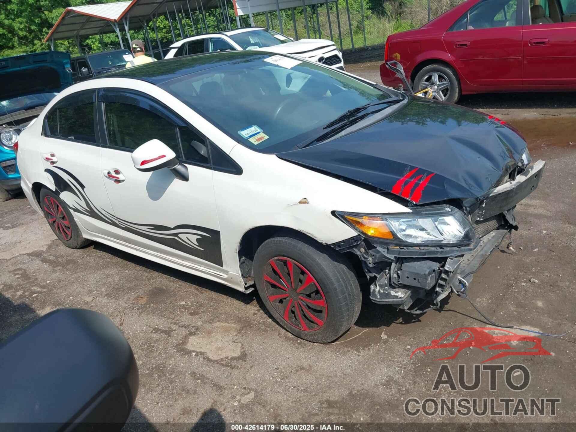 HONDA CIVIC 2013 - 19XFB2F5XDE098017