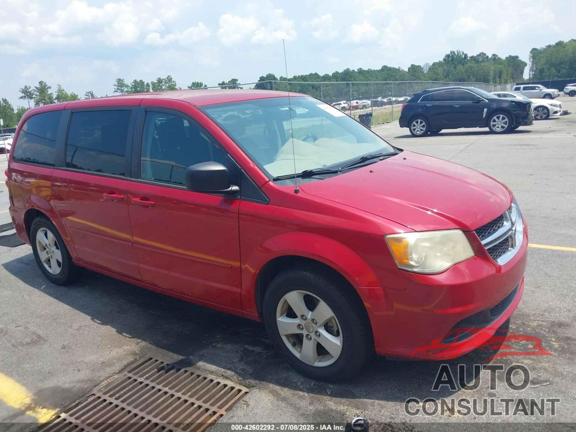 DODGE GRAND CARAVAN 2013 - 2C4RDGBG9DR719614