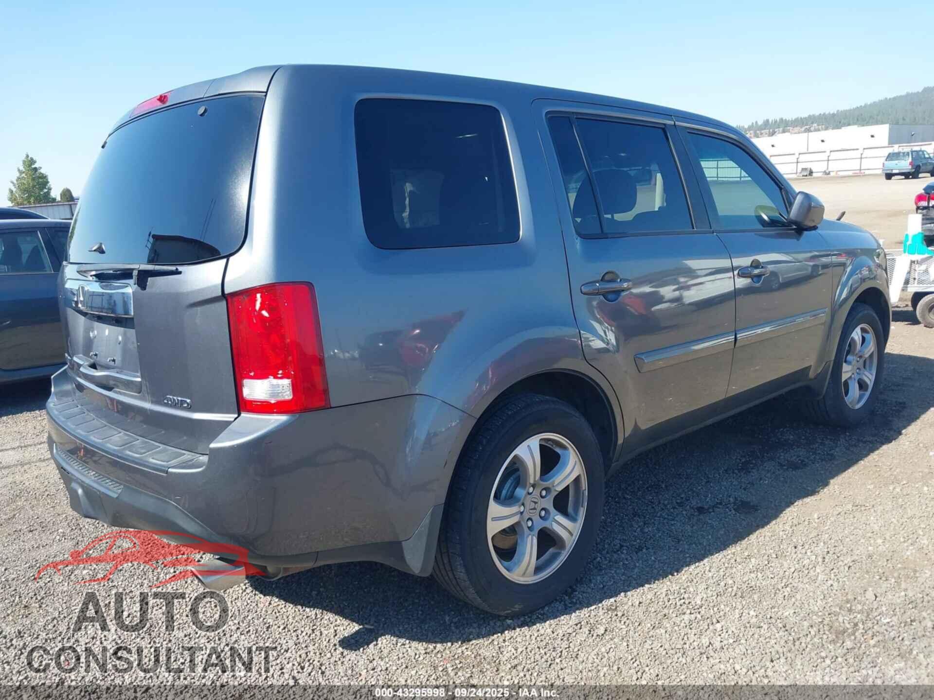 HONDA PILOT 2013 - 5FNYF4H53DB065005